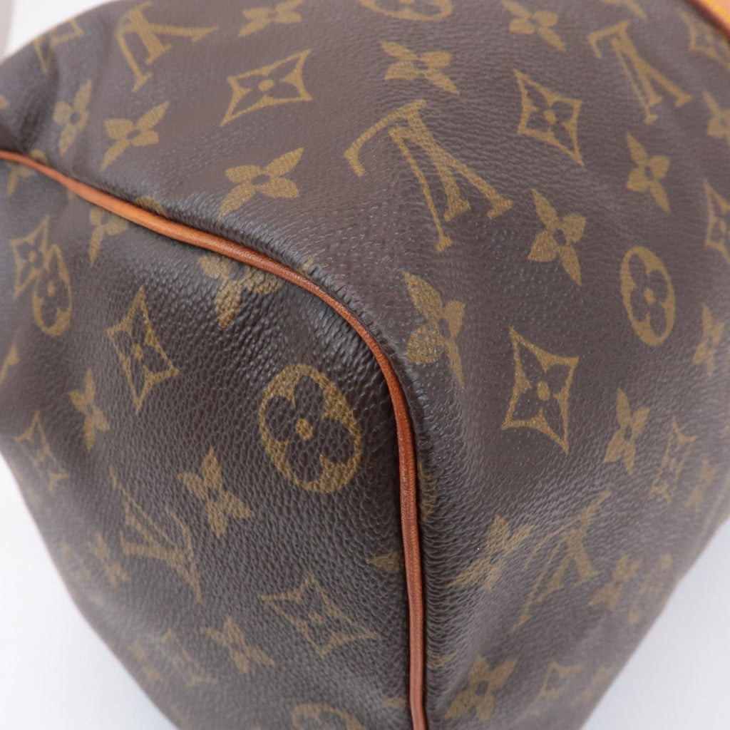 Louis Vuitton Monogram Keep All 45 Boston Bag Brown M41428