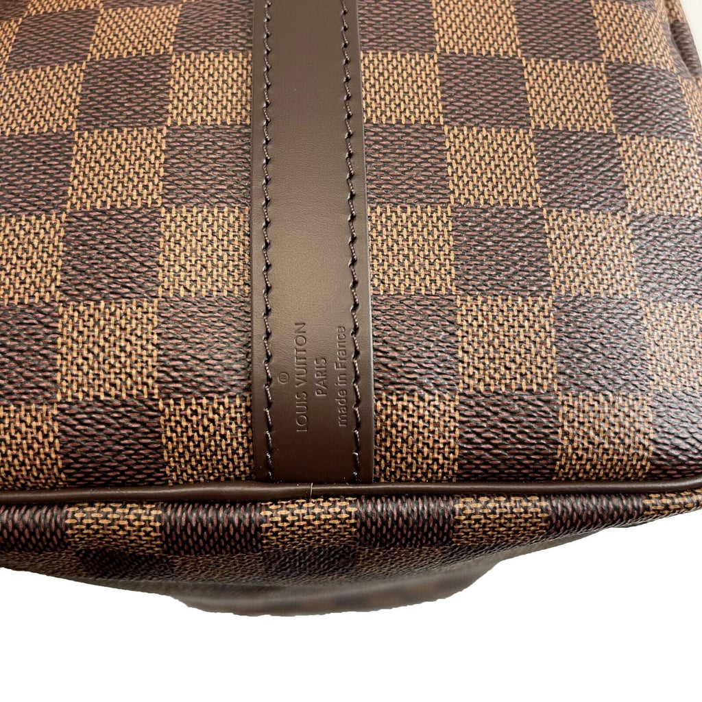 LOUIS VUITTON Excellent Damier Ebene Speedy Bandouliere 30 Brown Handbag