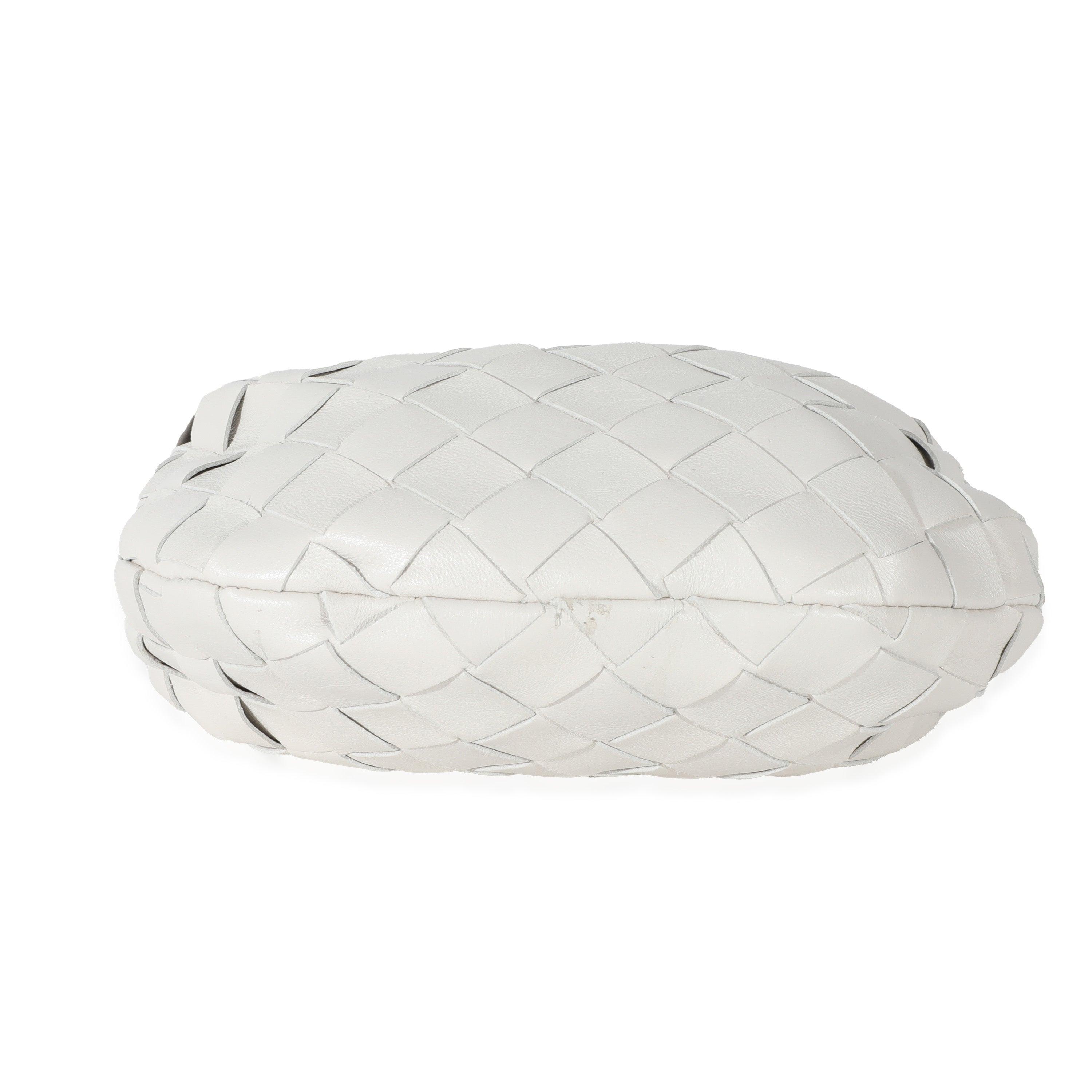 Bottega Veneta Chalk Intrecciato Lambskin Candy Jodie