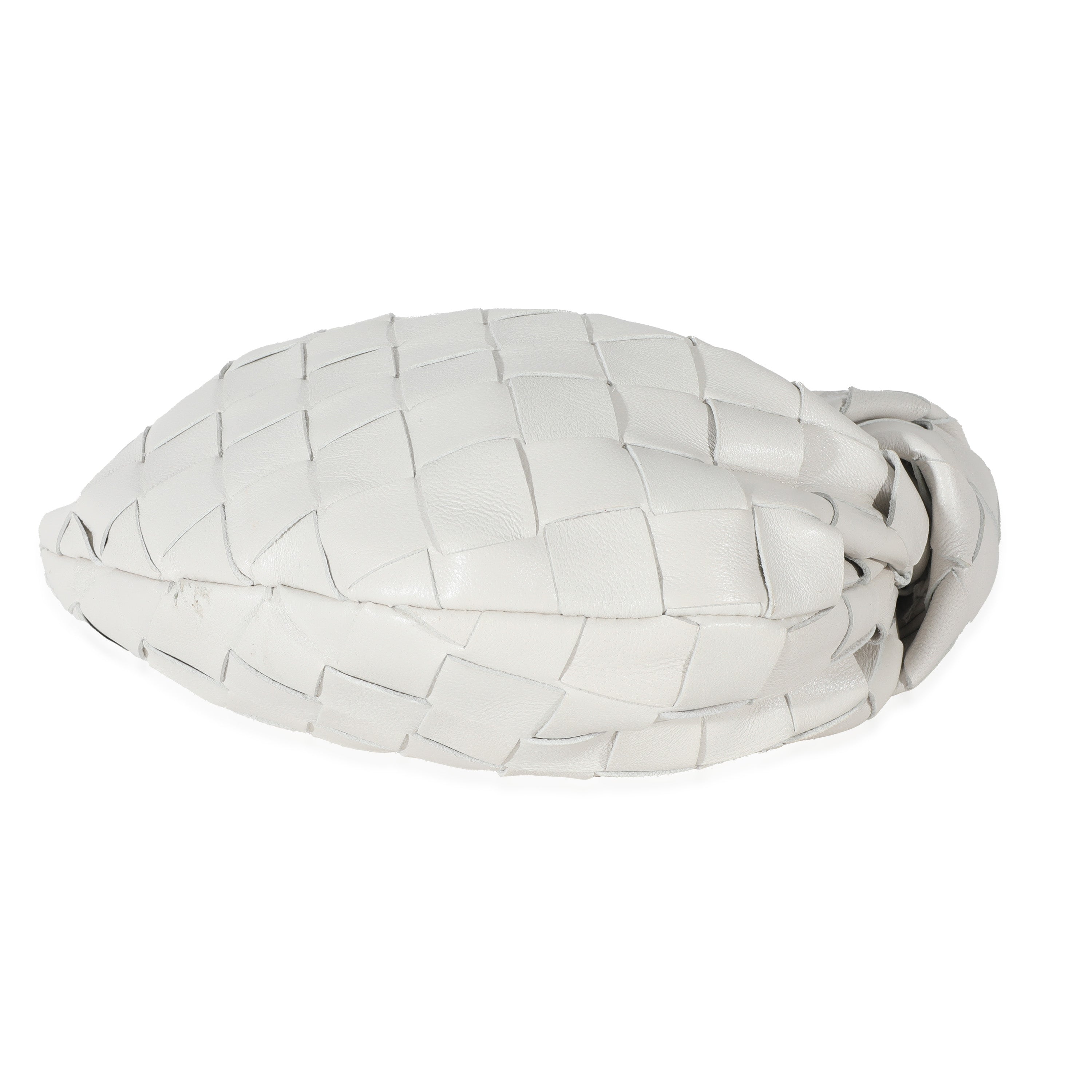Bottega Veneta Chalk Intrecciato Lambskin Candy Jodie