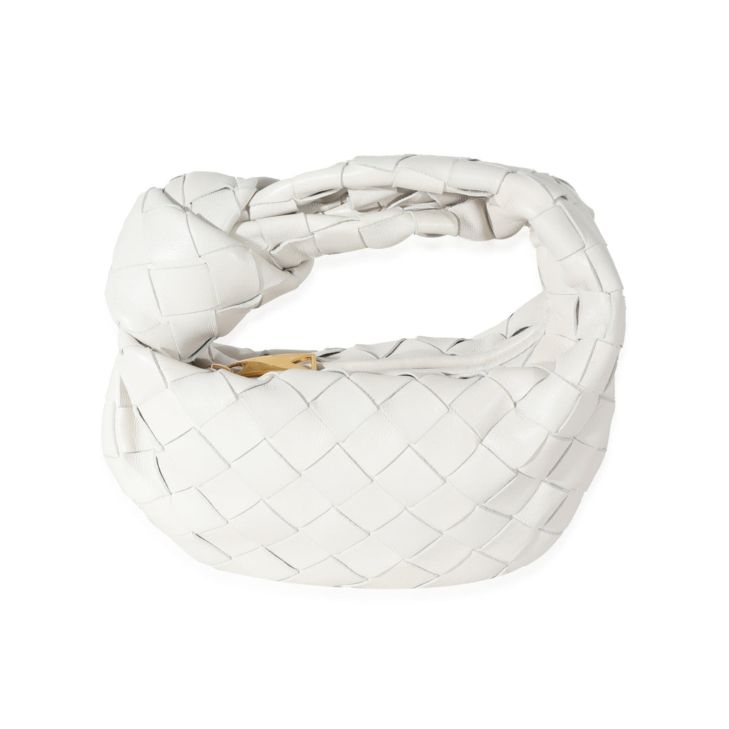 Bottega Veneta Chalk Intrecciato Lambskin Candy Jodie