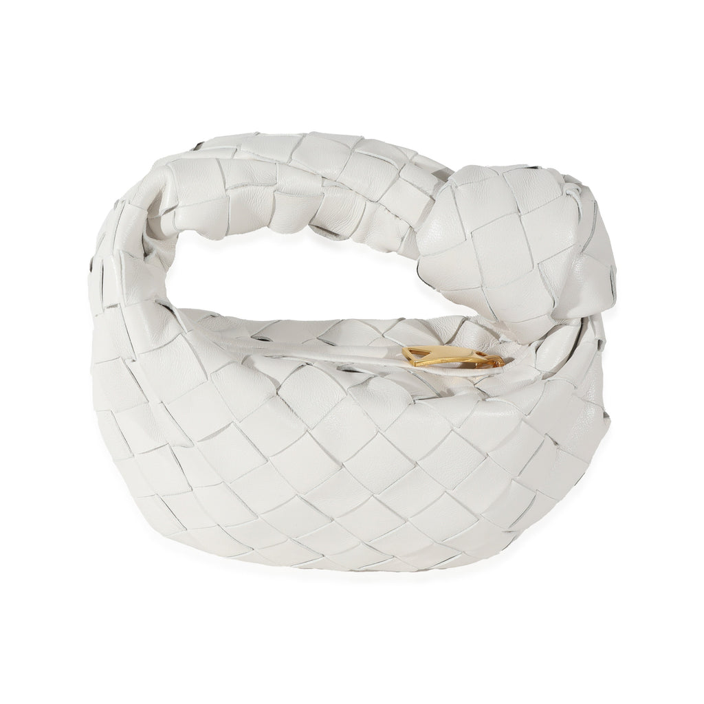 Bottega Veneta Chalk Intrecciato Lambskin Candy Jodie