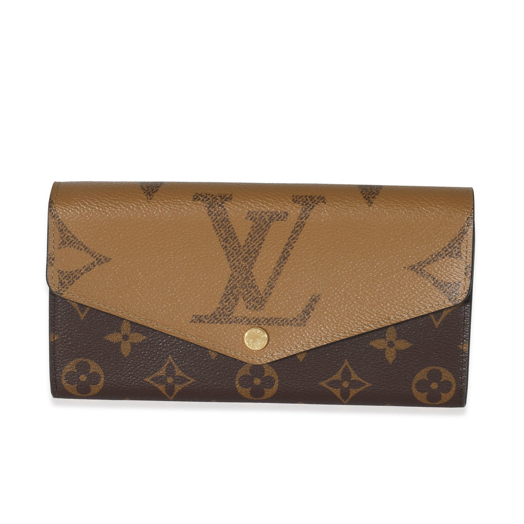 Louis Vuitton Monogram Reverse Canvas Sarah Wallet