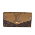 Louis Vuitton Monogram Reverse Canvas Sarah Wallet