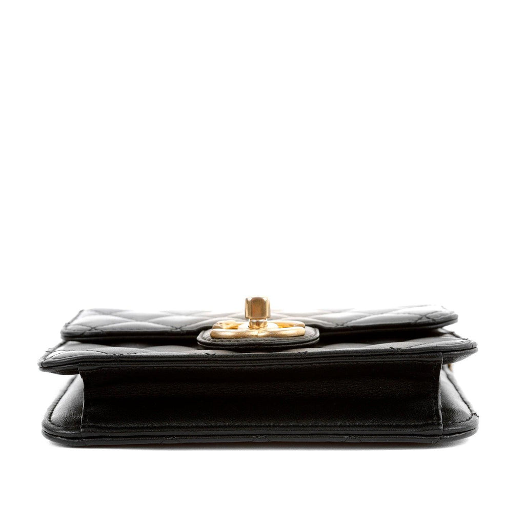 Chanel Black Lambskin WOC with Gold Hardware