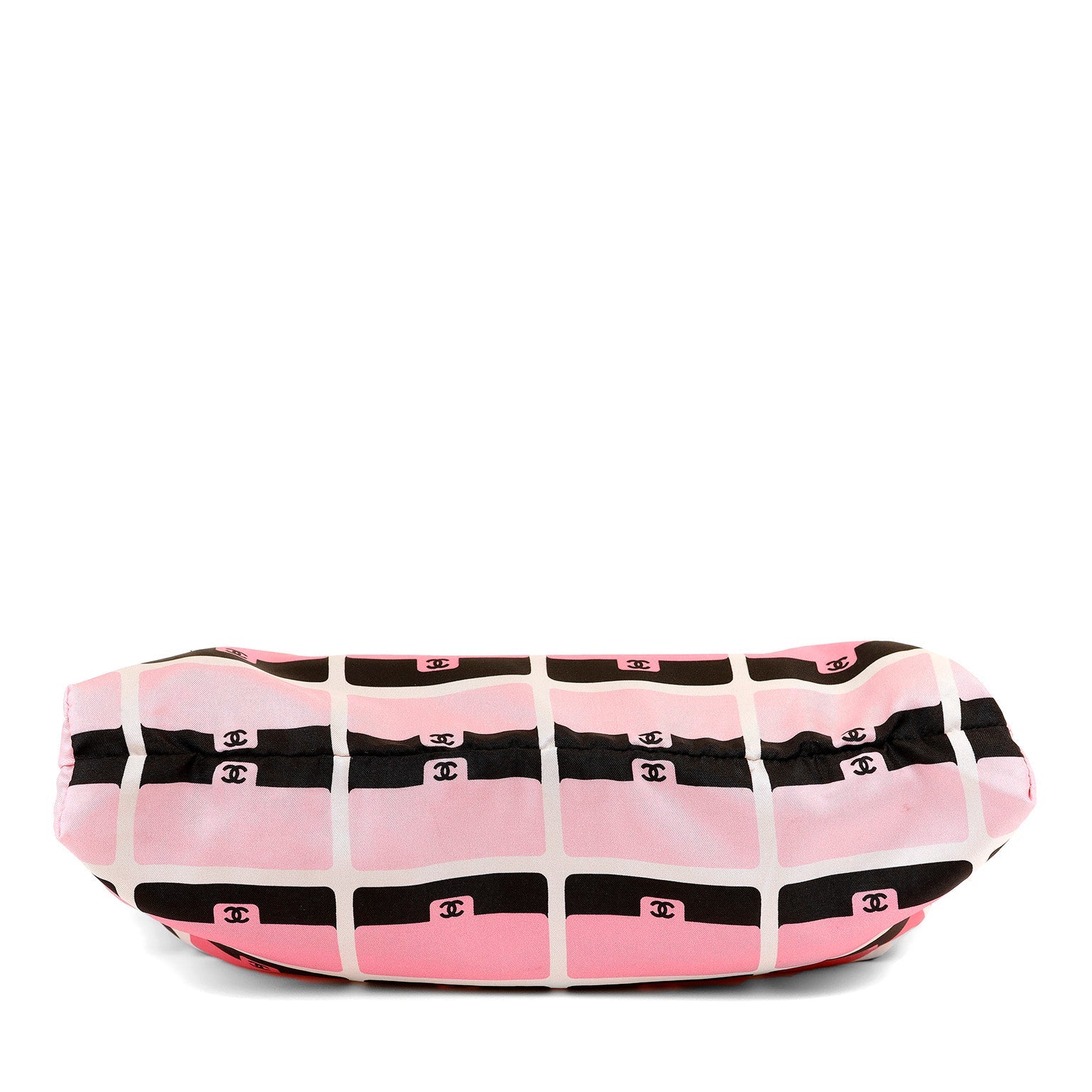 Chanel Magenta Caviar WOC Convertible Satin Tote with Gold Hardware