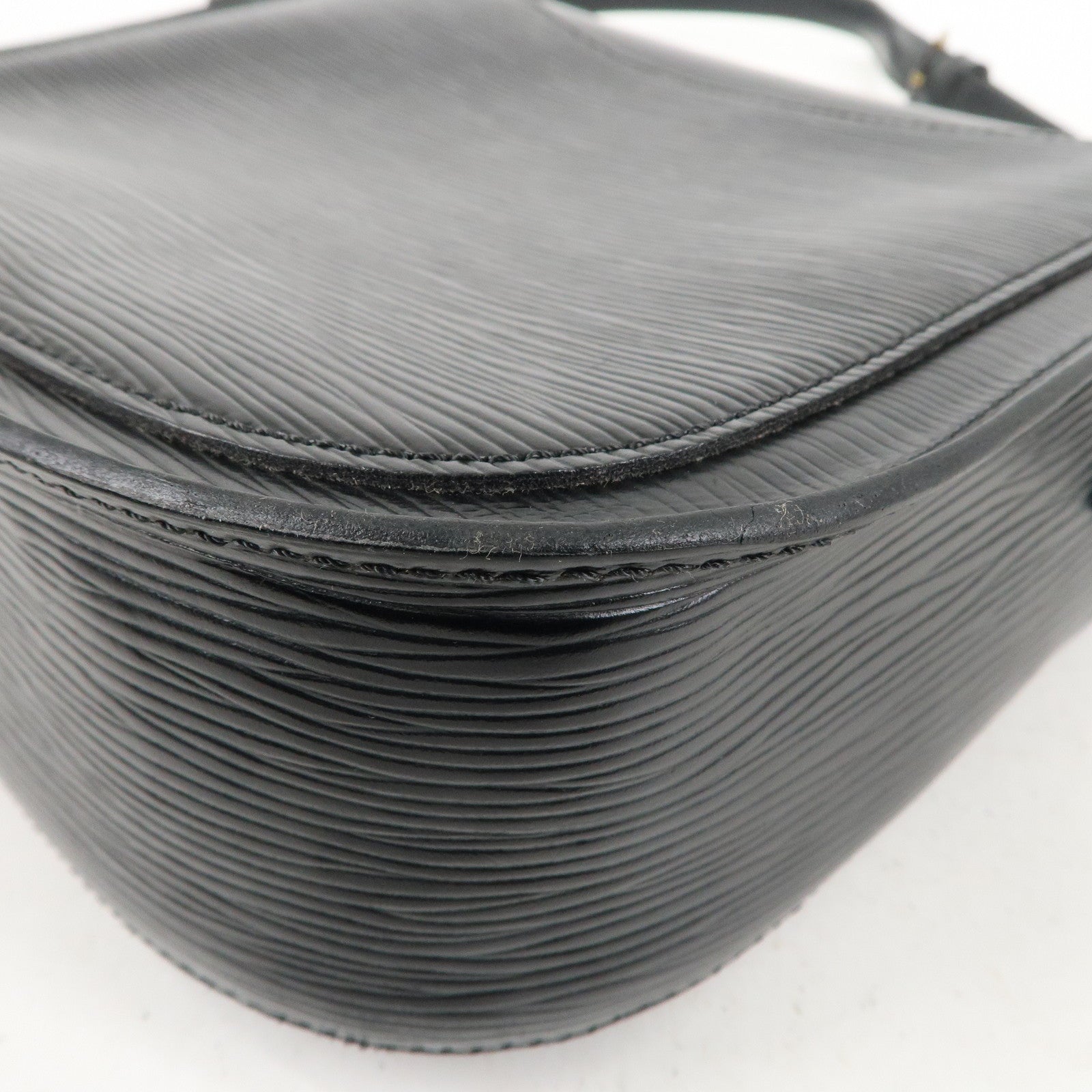 Louis Vuitton Epi Saint Cloud Shoulder Bag Black Noir M52192