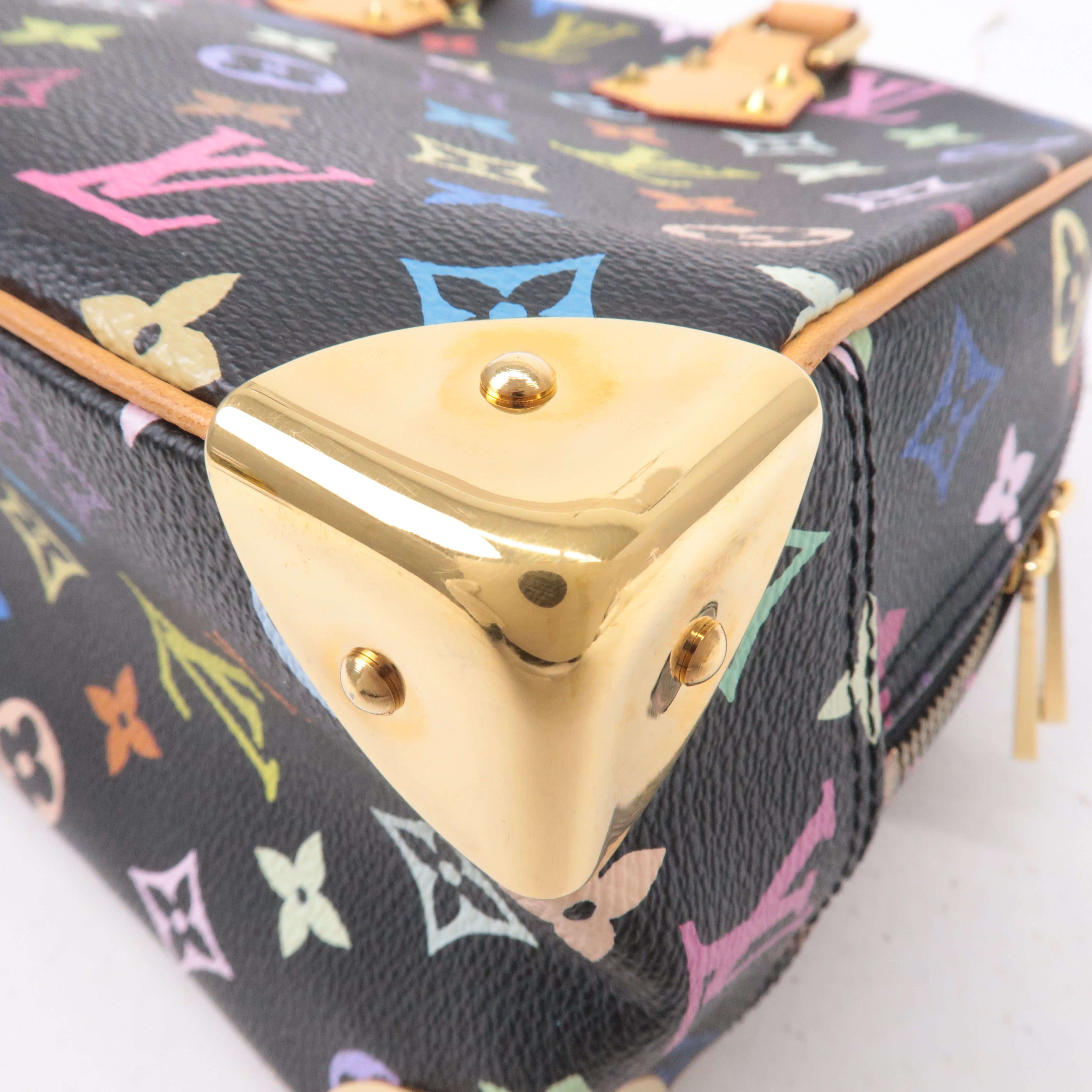 Louis Vuitton Monogram Multi Color Trouville Hand Bag M92662