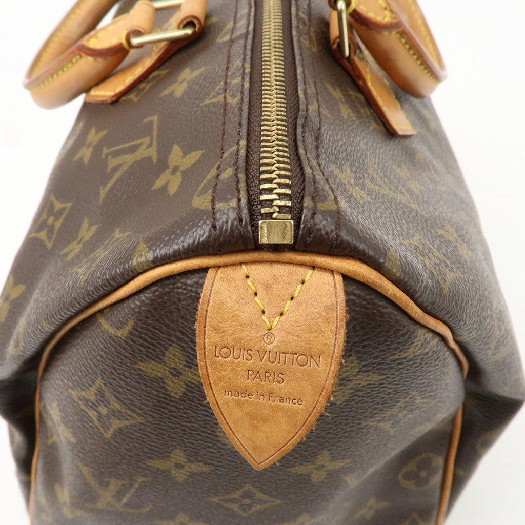 Louis Vuitton Monogram Speedy 35 Hand Bag Boston Bag M41524
