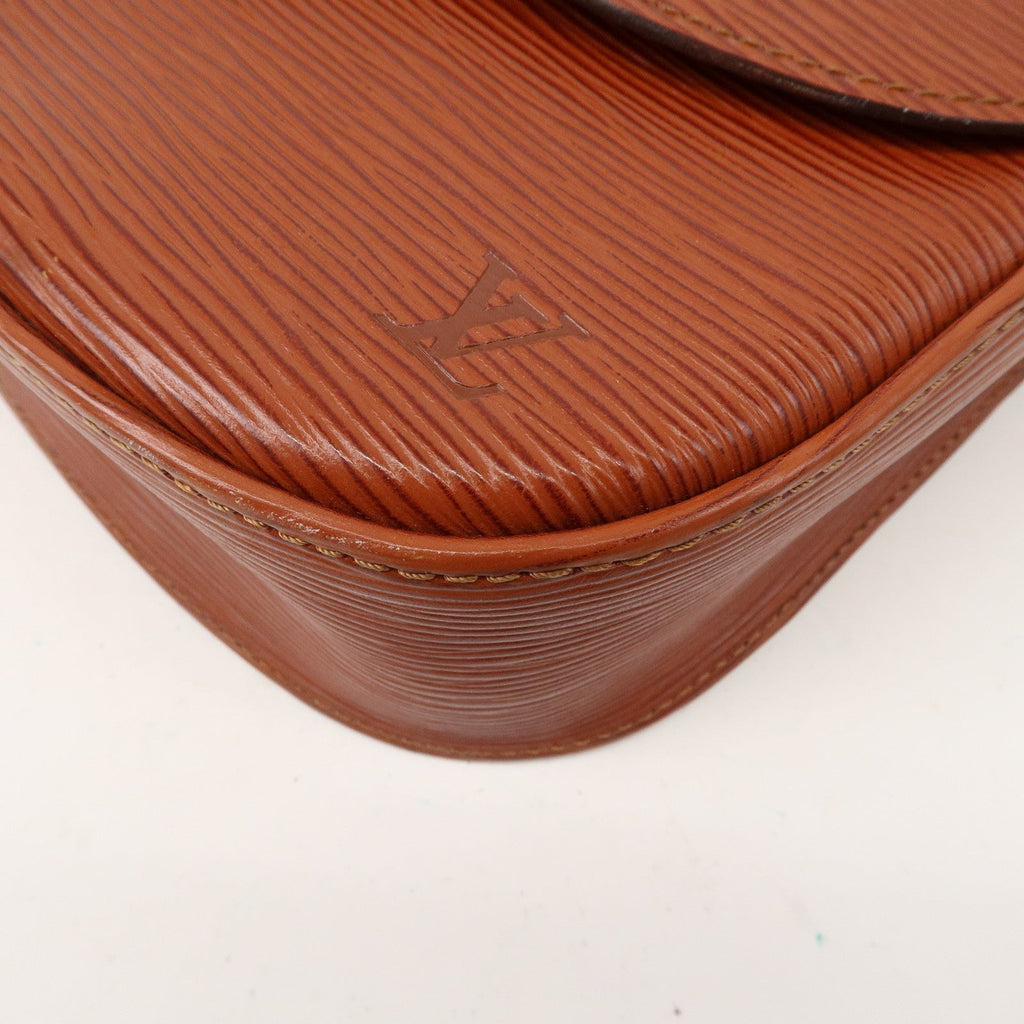 Louis Vuitton Epi Saint Cloud Shoulder Bag Kenya Brown M52193