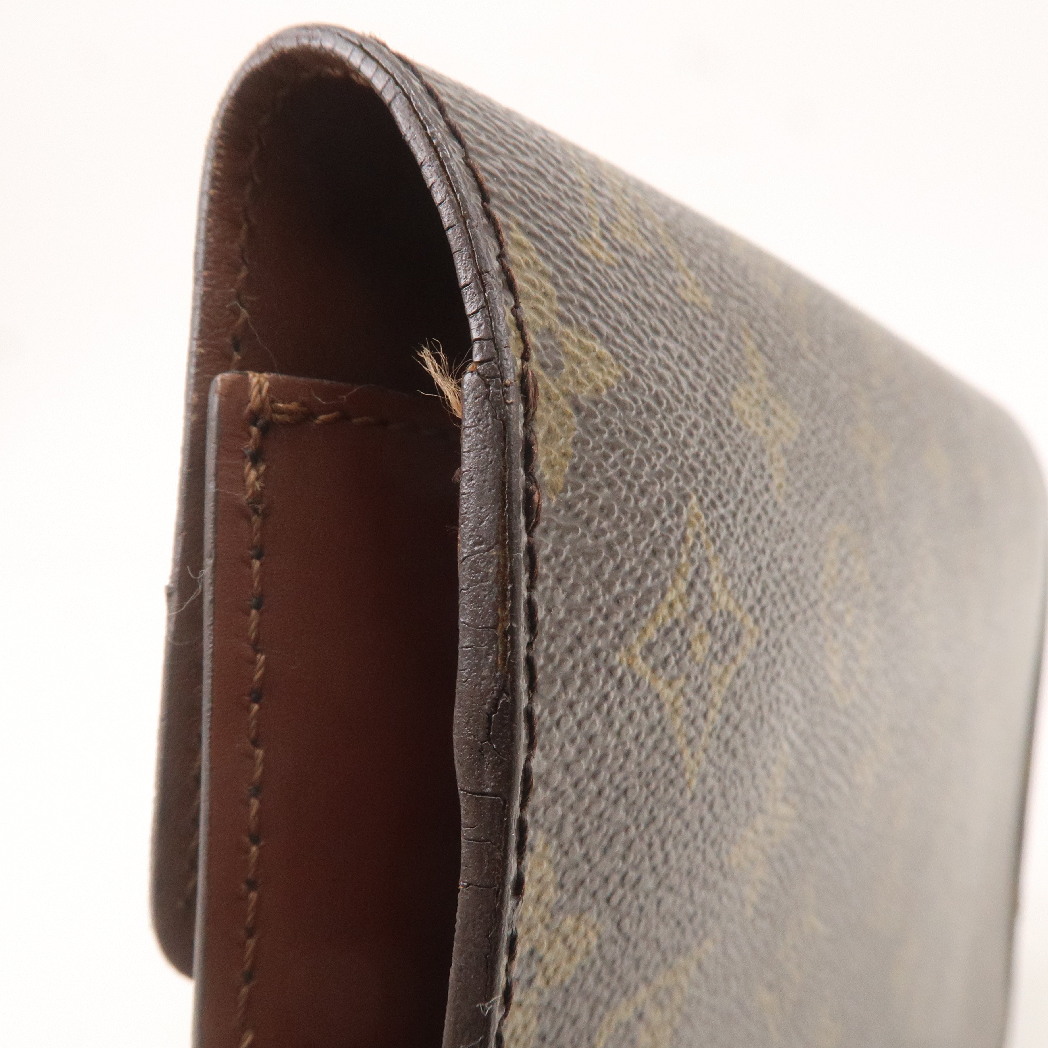 Louis Vuitton Monogram Ranelagh Clutch Bag Pouch Brown M51782