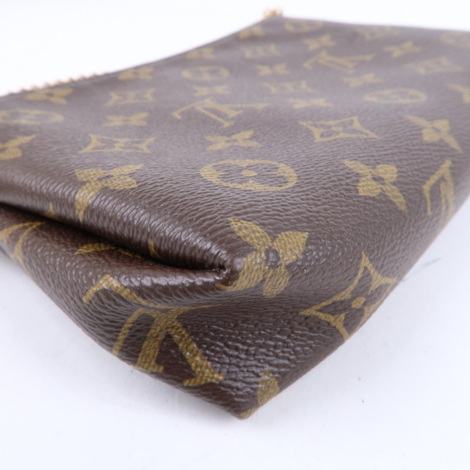 Louis Vuitton Monogram Pallas Clutch 2 Way Bag Cerise M41638