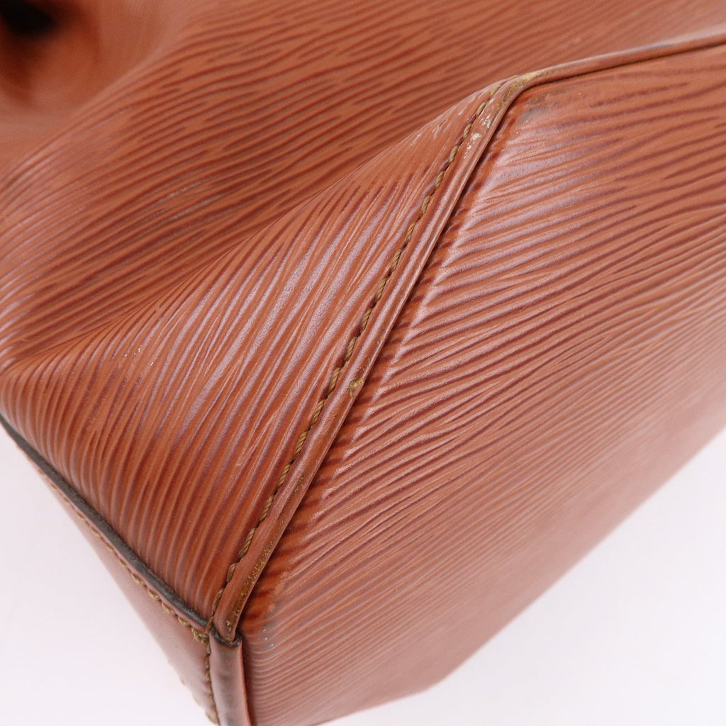 Louis Vuitton Epi Sac D'epaule GM Bucket Bag Kenya Brown M80193