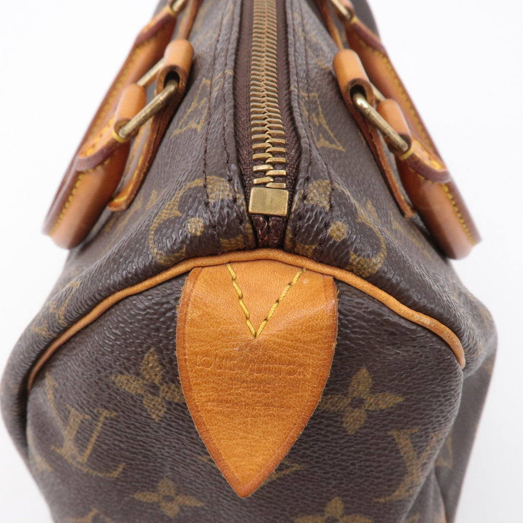 Louis Vuitton Monogram Speedy 25 Hand Bag Boston Bag M41528