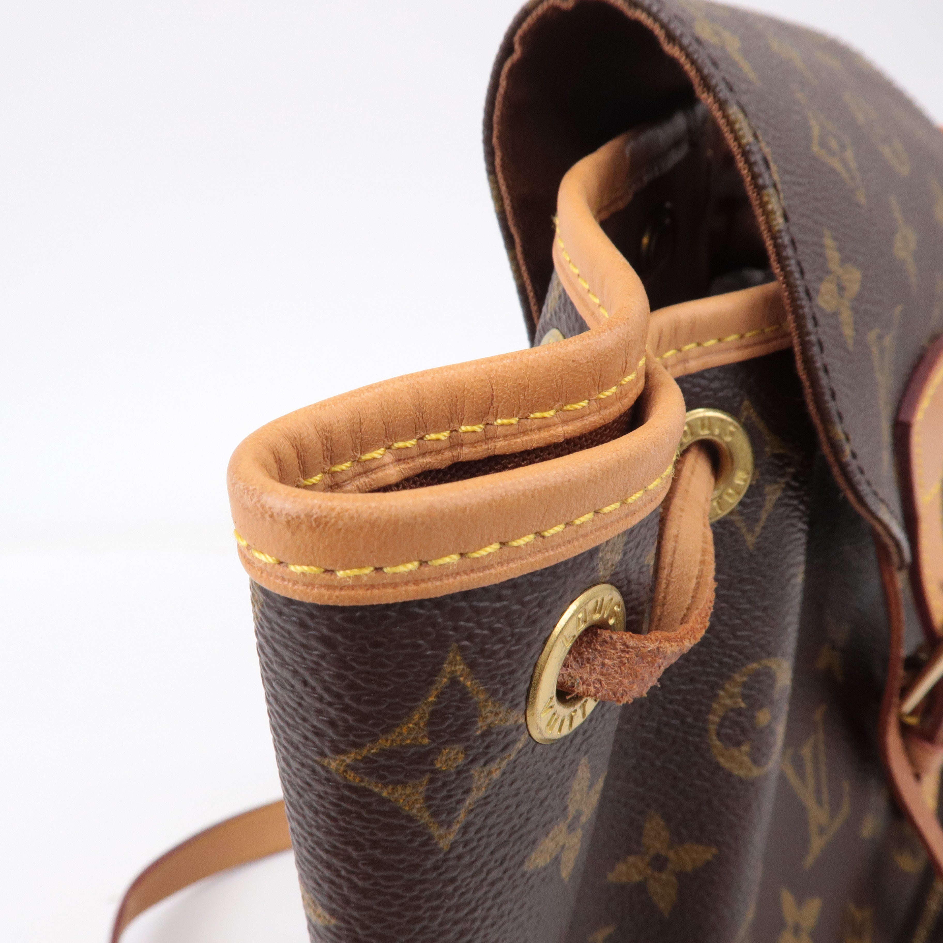 Louis Vuitton Monogram Montsouris MM Back Pack Bag M51136