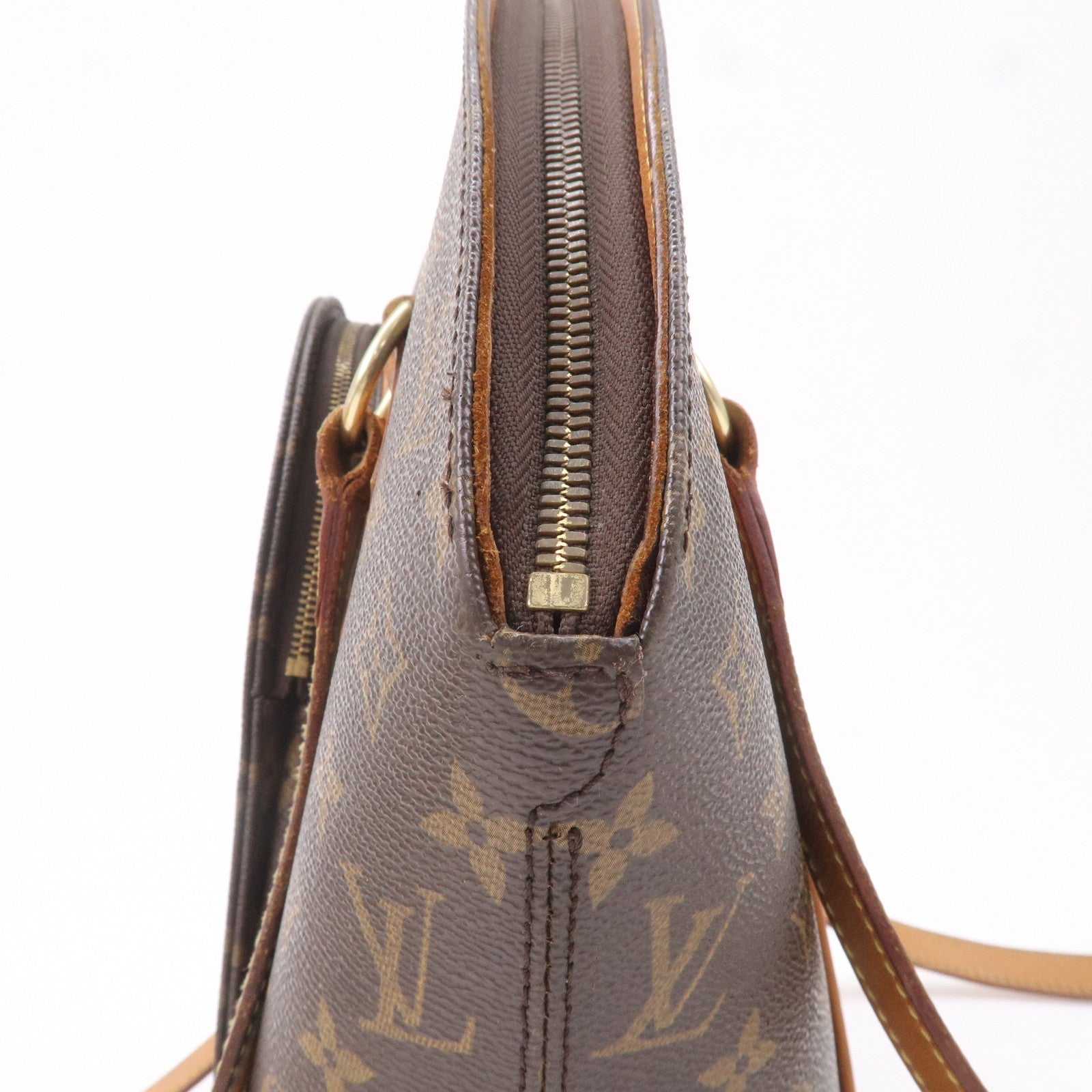 Louis Vuitton Monogram Ellipse Shopping Shoulder Bag Brown M51128