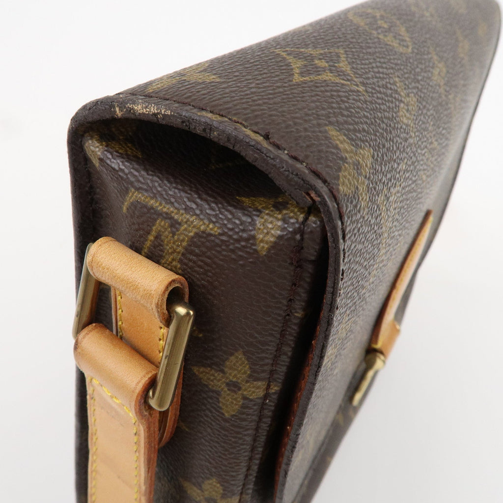 Louis Vuitton Monogram Saint Cloud GM Shoulder Bag Brown M51242