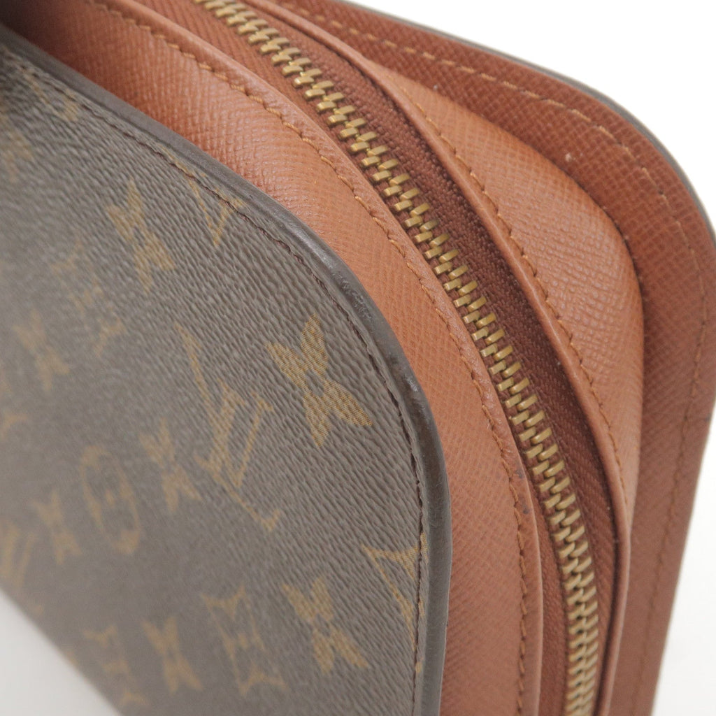 Louis Vuitton Monogram Orsay Clutch Bag Pouch Brown M51790