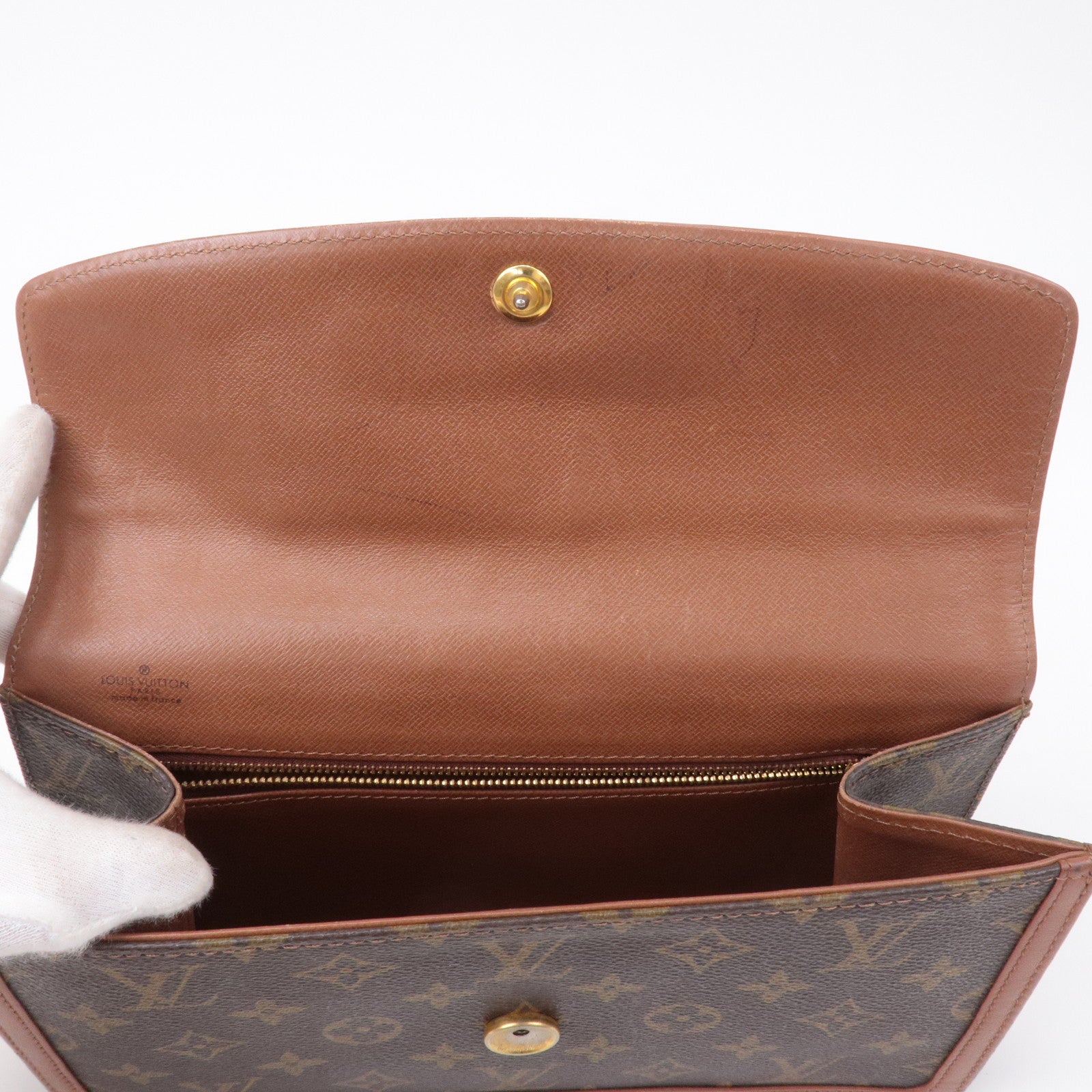 Louis Vuitton Monogram Pochette Damme PM Clutch Bag M51812