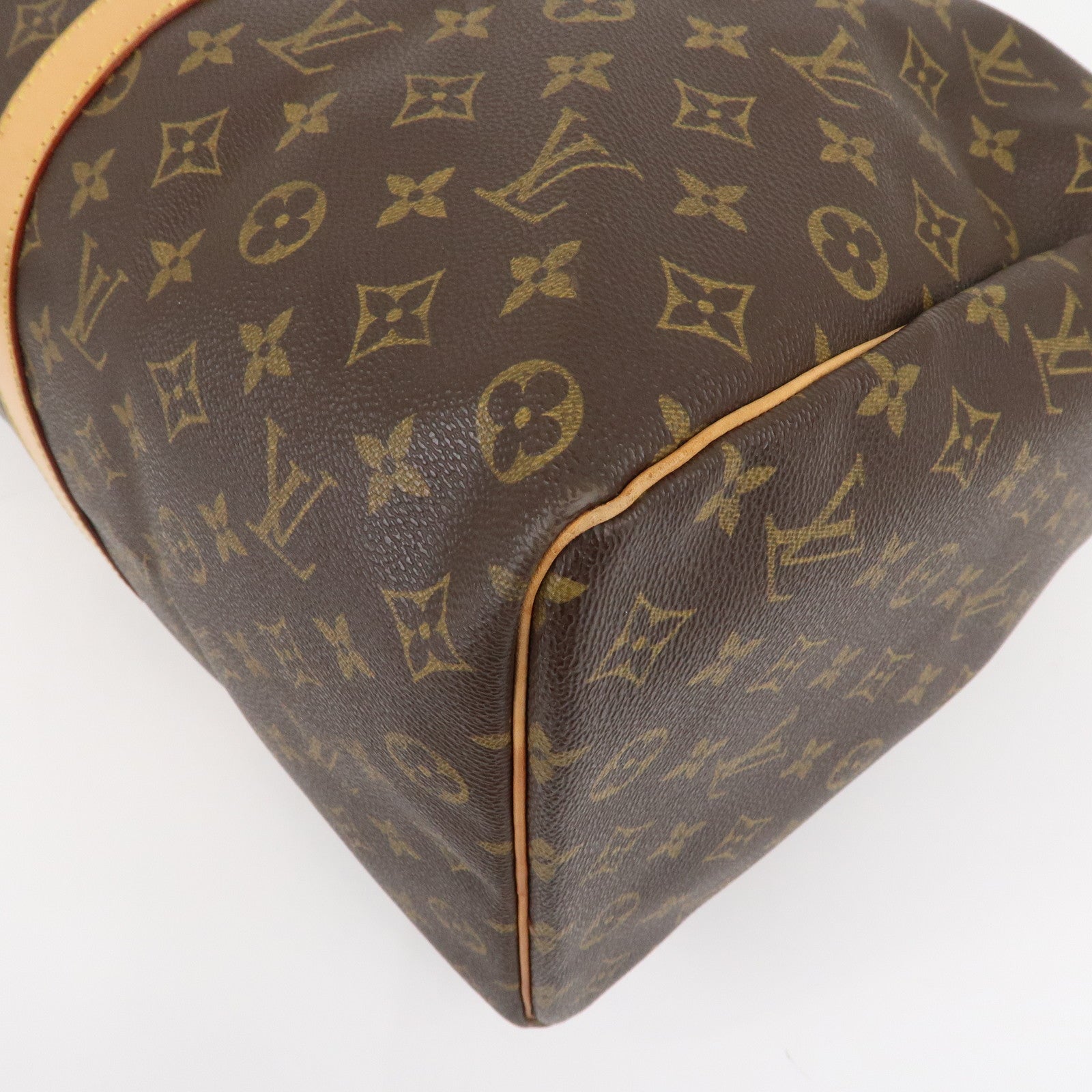 Louis Vuitton Monogram Keep All 50 Bag Brown M41426