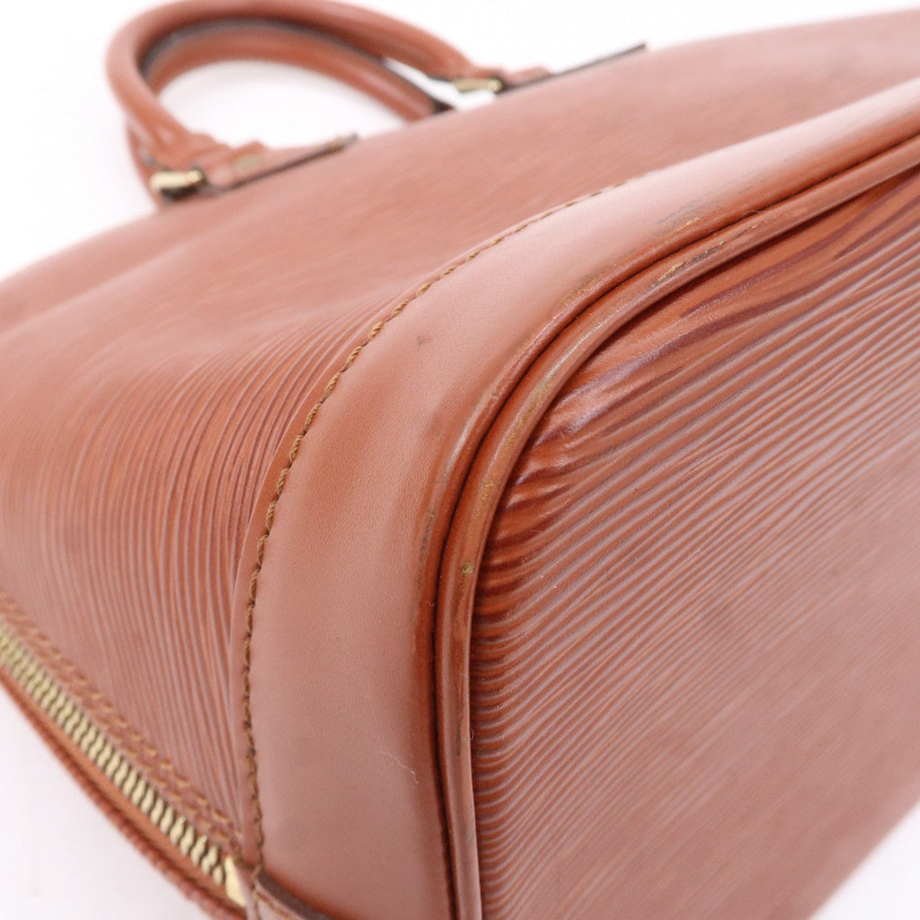 Louis Vuitton Epi Alma Hand Bag Kenya Brown M52143