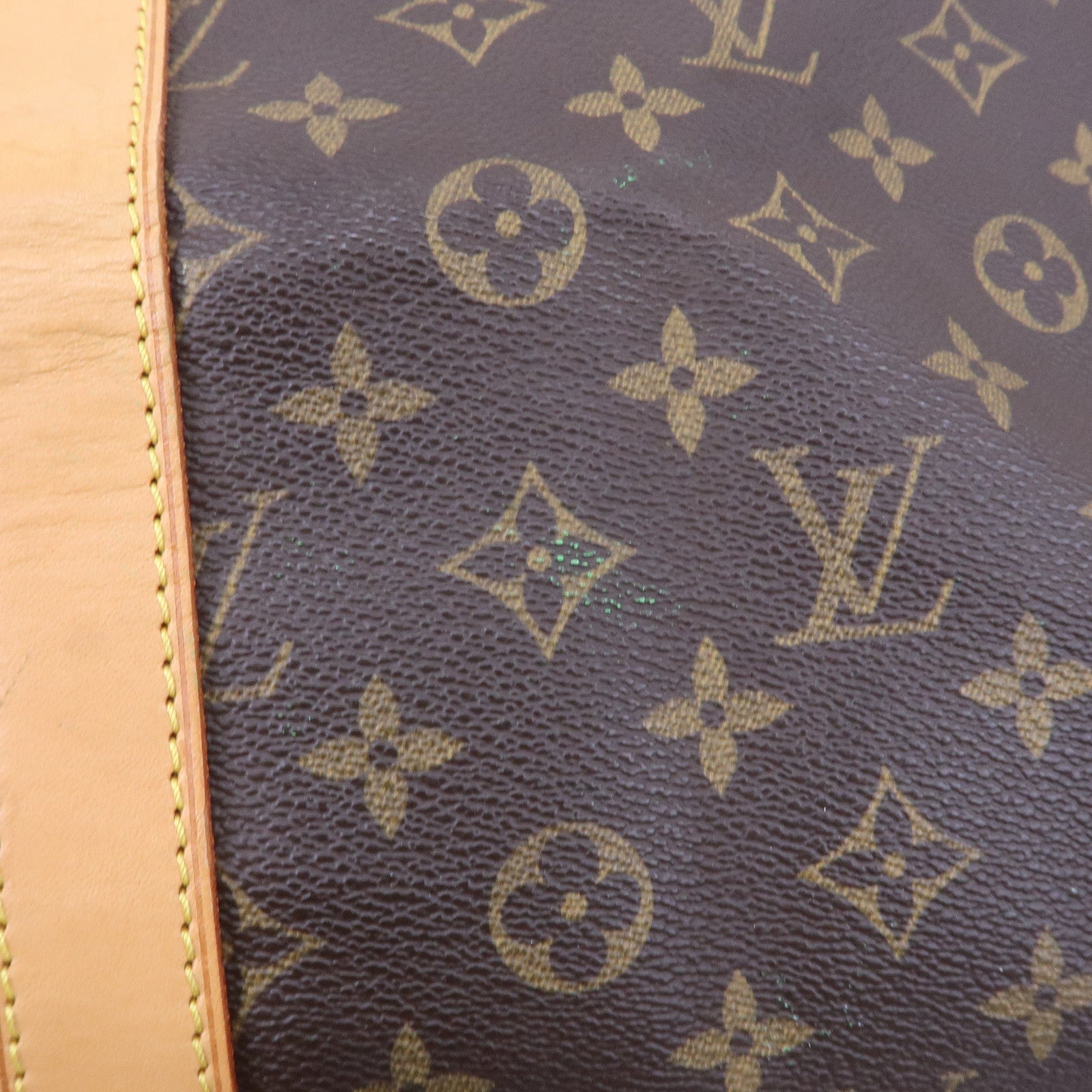 Louis Vuitton Monogram Keep All 55 Boston Bag Brown M41424