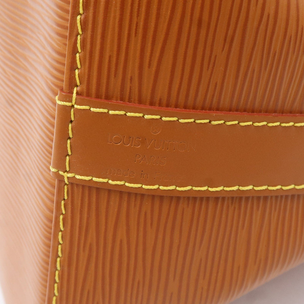 Louis Vuitton Epi Petit Noe Shoulder Bag Zipang Gold M44108