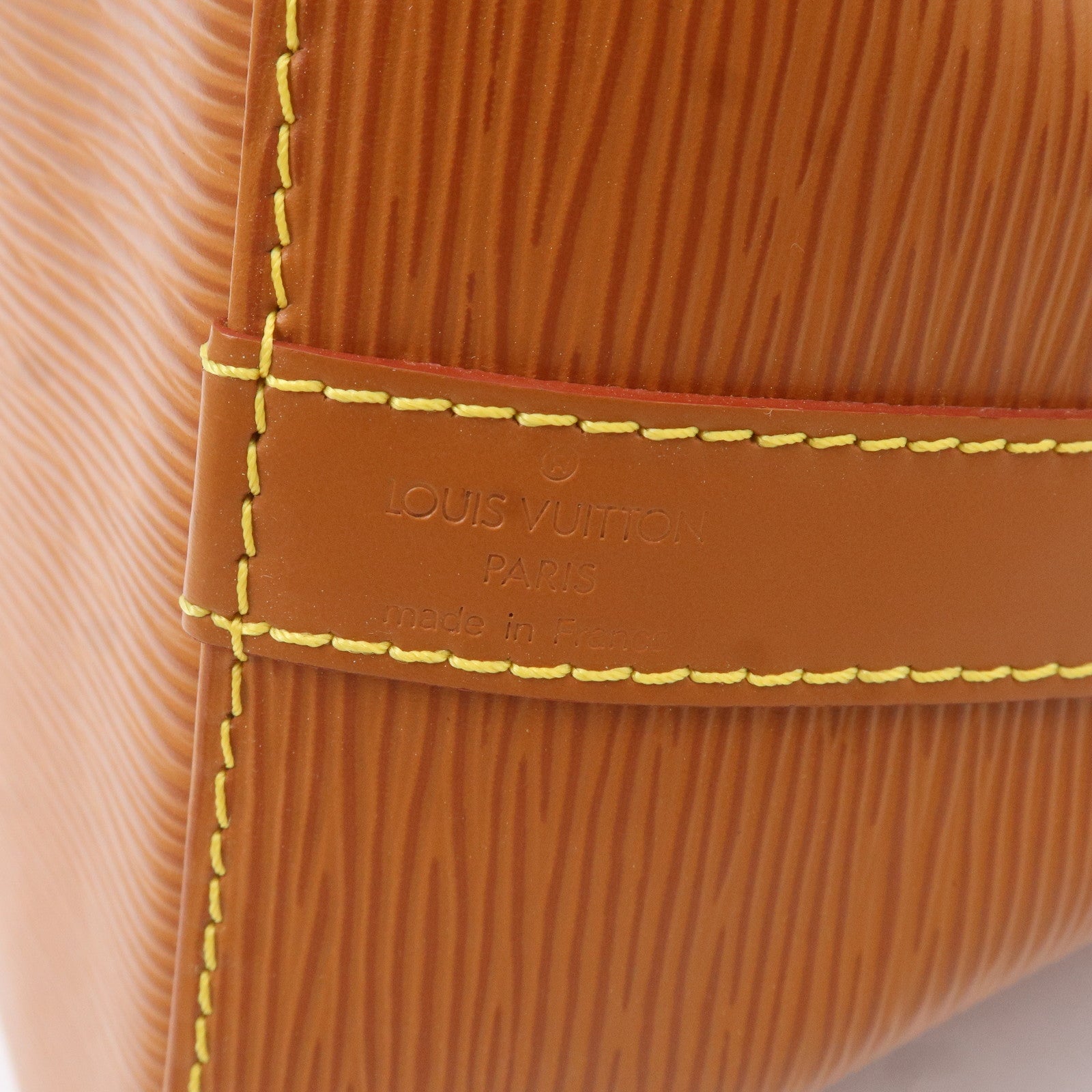 Louis Vuitton Epi Petit Noe Shoulder Bag Zipang Gold M44108