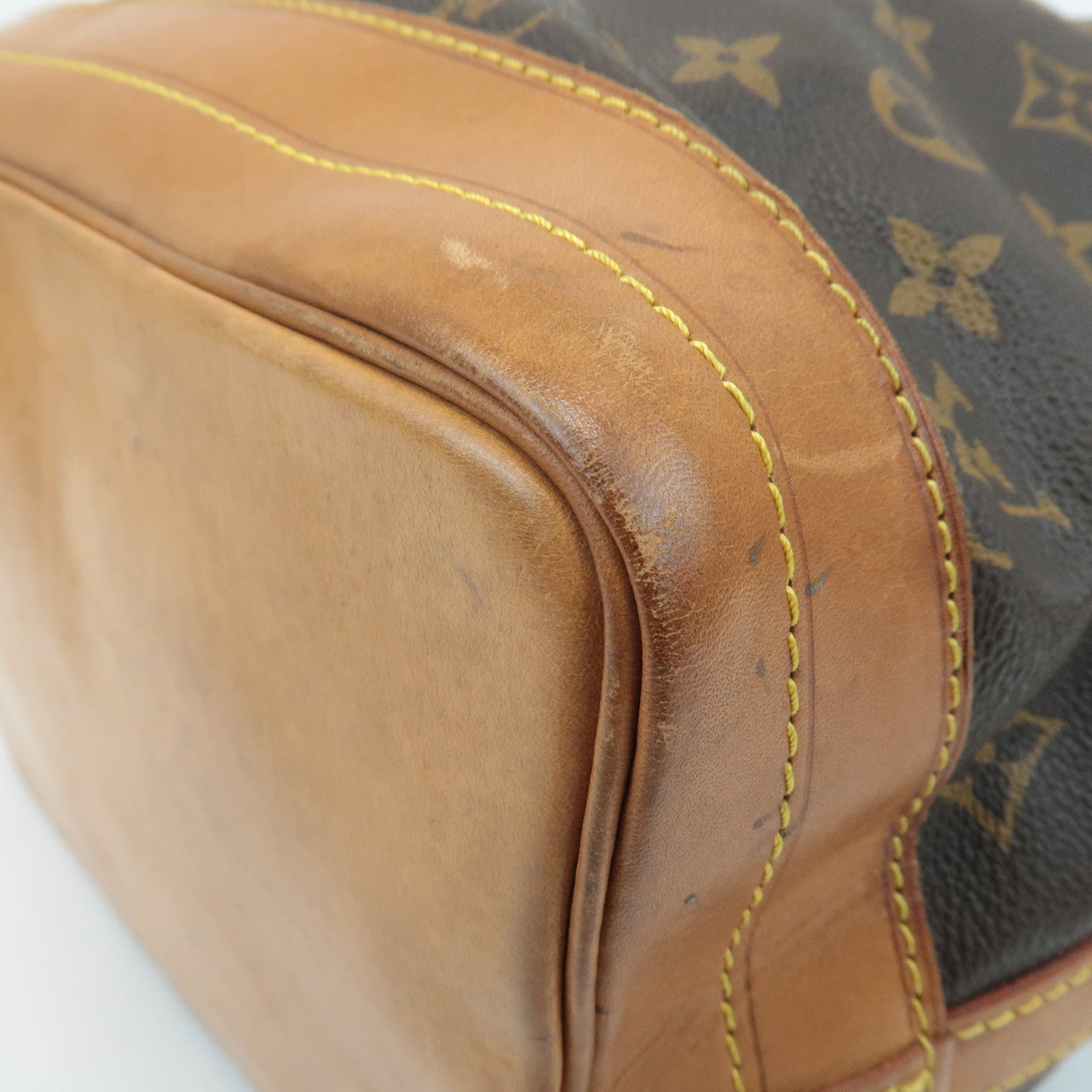 Louis Vuitton Monogram Noe Shoulder Bag Hand Bag Brown M42224