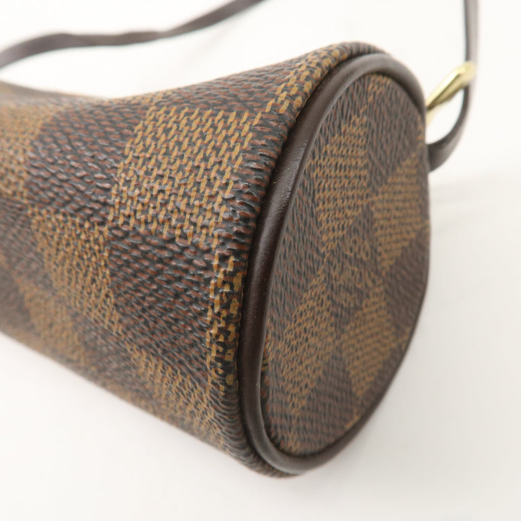 Louis Vuitton Damier Mini Pouch for Papillon Bag Brown