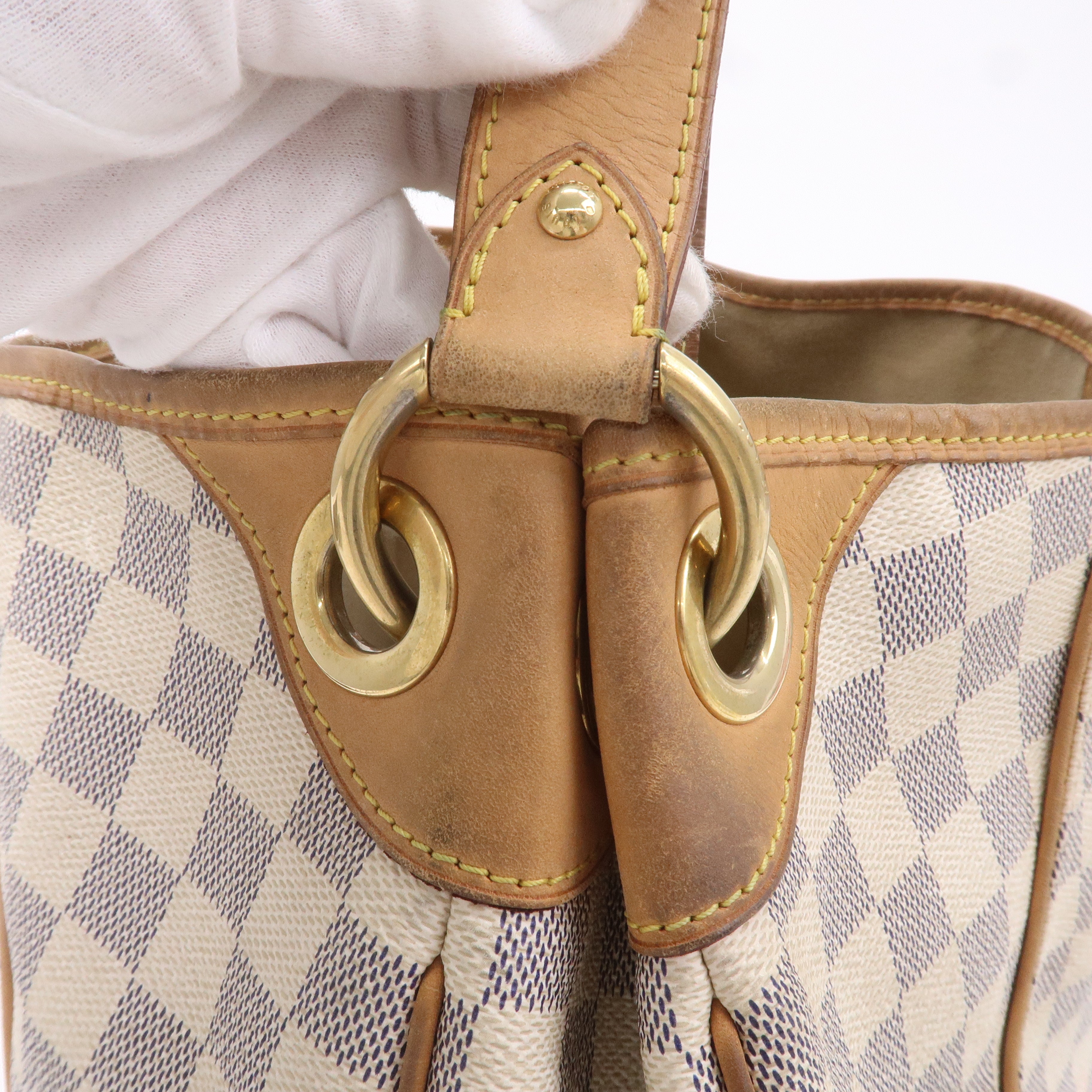 Louis Vuitton Damier Azur Galliera PM Shoulder Bag N55215