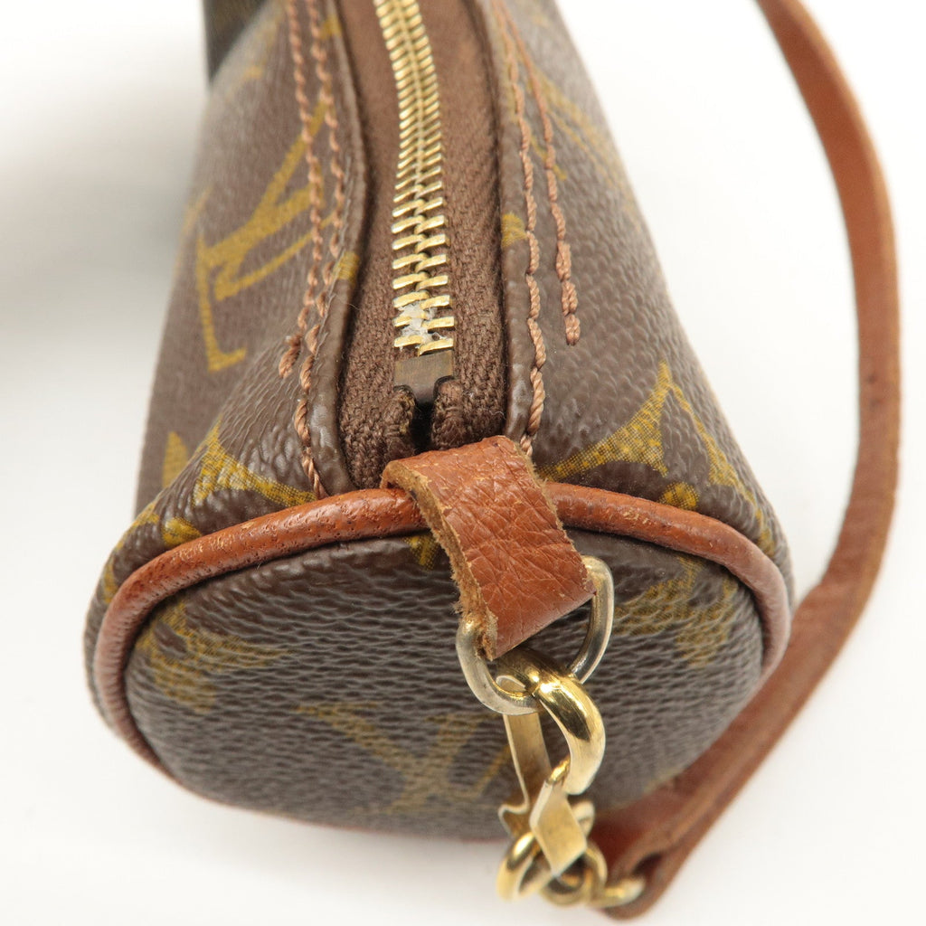 Louis Vuitton Monogram Pouch for Papillon Bag Brown Old Style