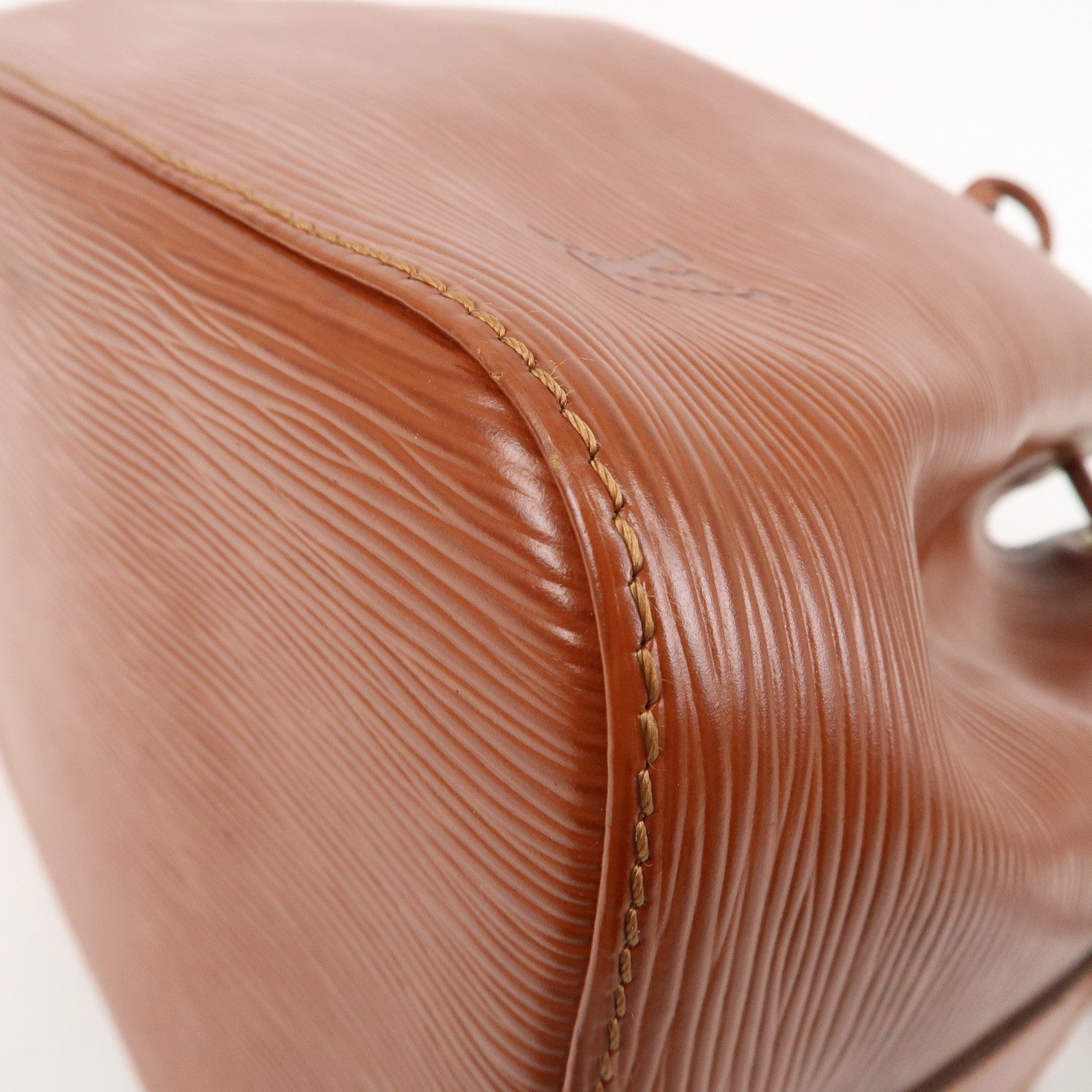 Louis Vuitton Epi Petit Noe Shoulder Bag Kenya Brown M44103