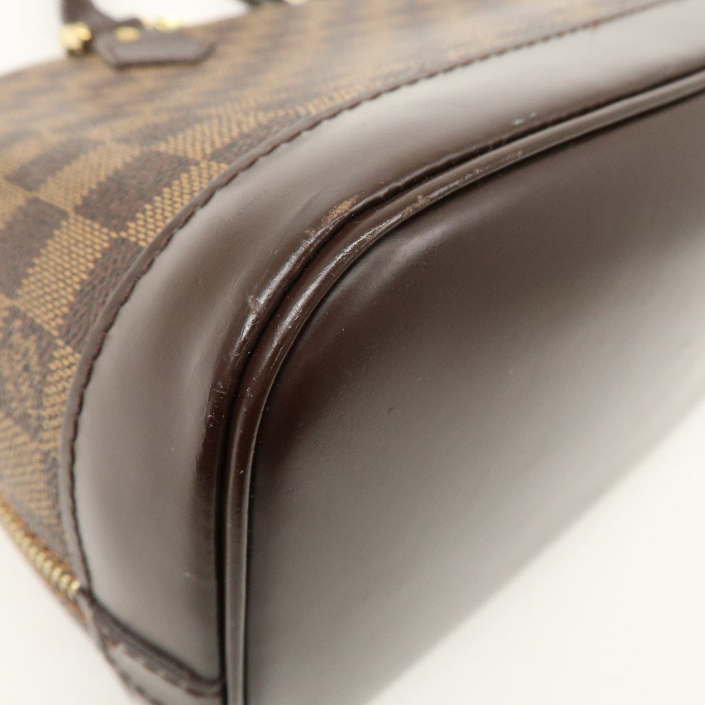 Louis Vuitton Damier Alma PM Hand Bag Brown N51131
