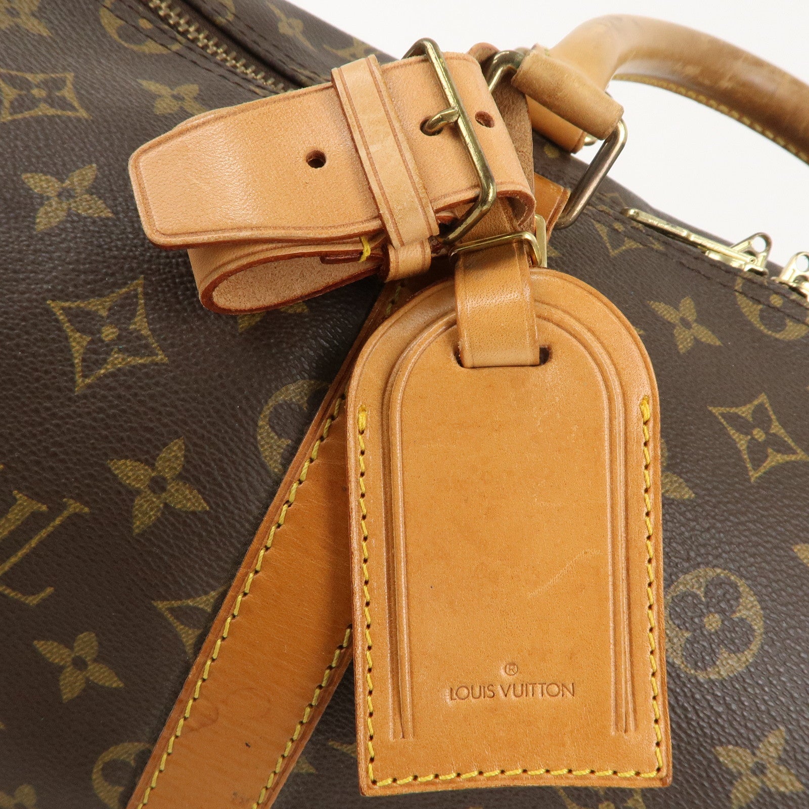 Louis Vuitton Monogram Keep All Bandouliere 50 Boston Bag M41416