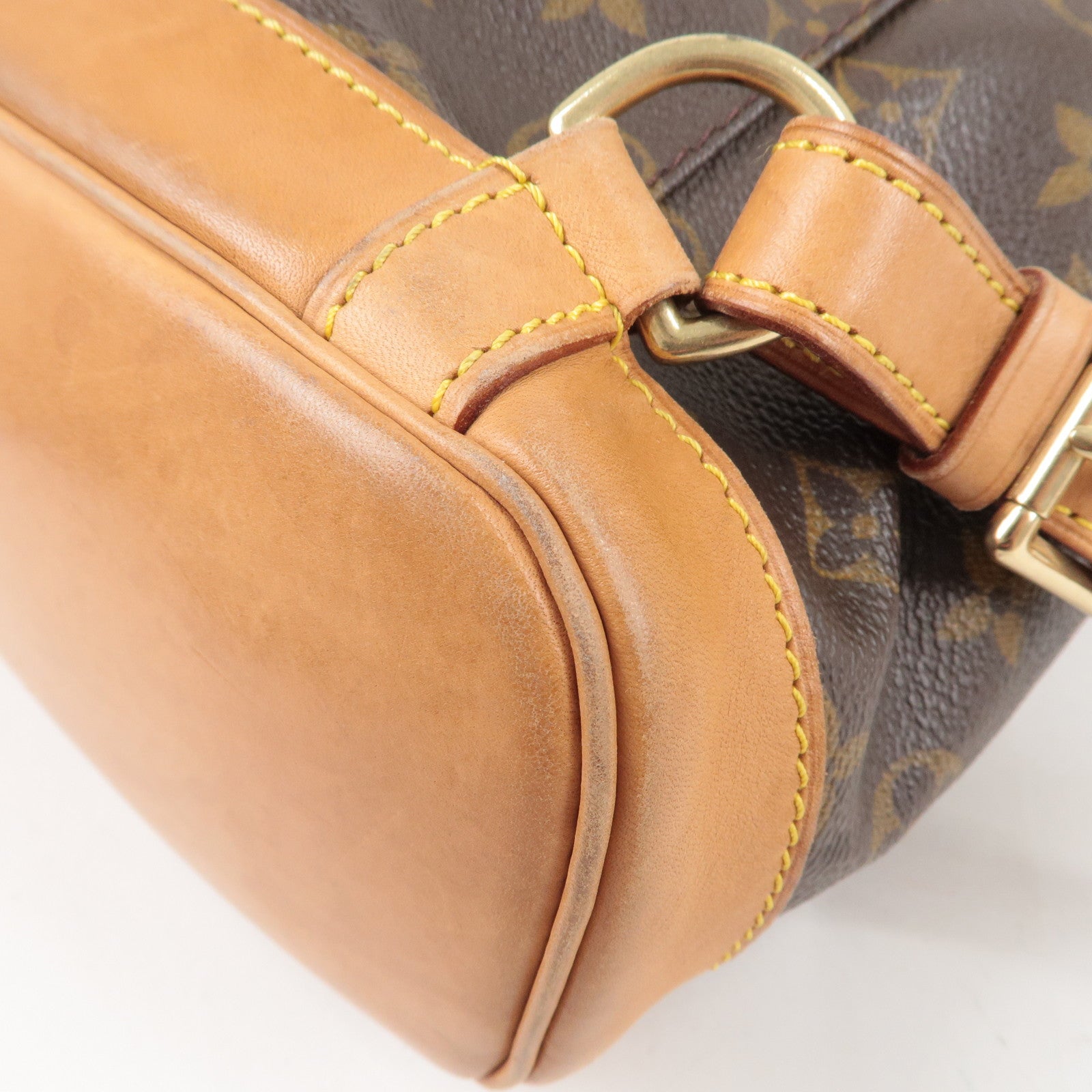 Louis Vuitton Monogram Montsouris MM Back Pack Bag Brown M51136