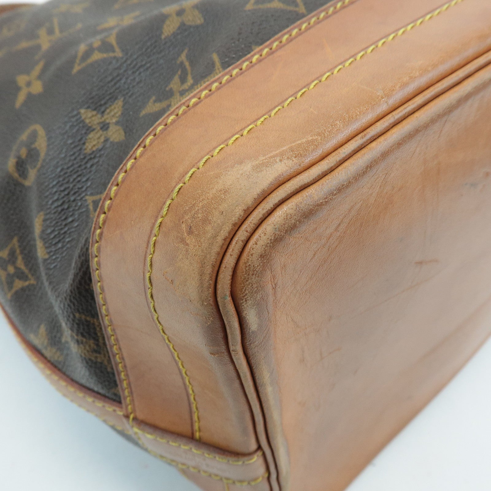Louis Vuitton Monogram Noe Shoulder Bag Hand Bag Brown M42224