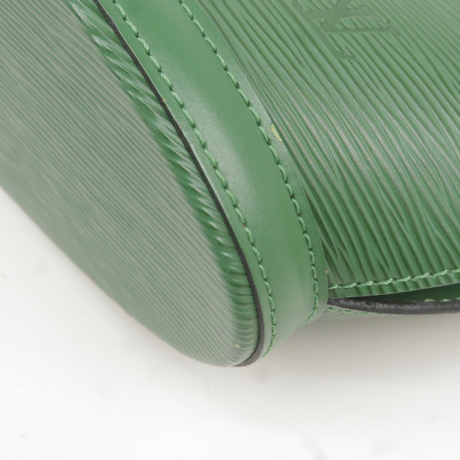 Louis Vuitton Epi Saint Jacques Shoulder Bag Borneo Green M52334