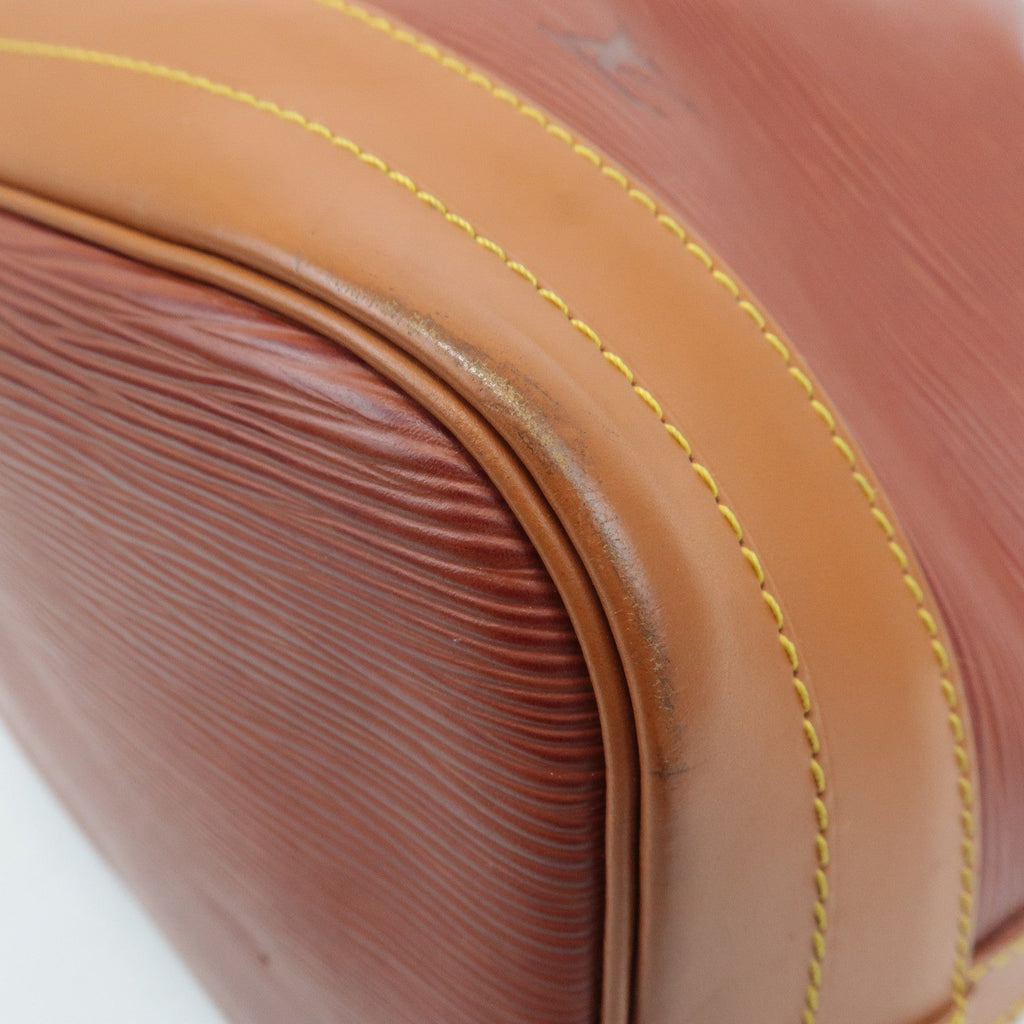 Louis Vuitton Epi Noe Shoulder Bag Kenya Brown M44003