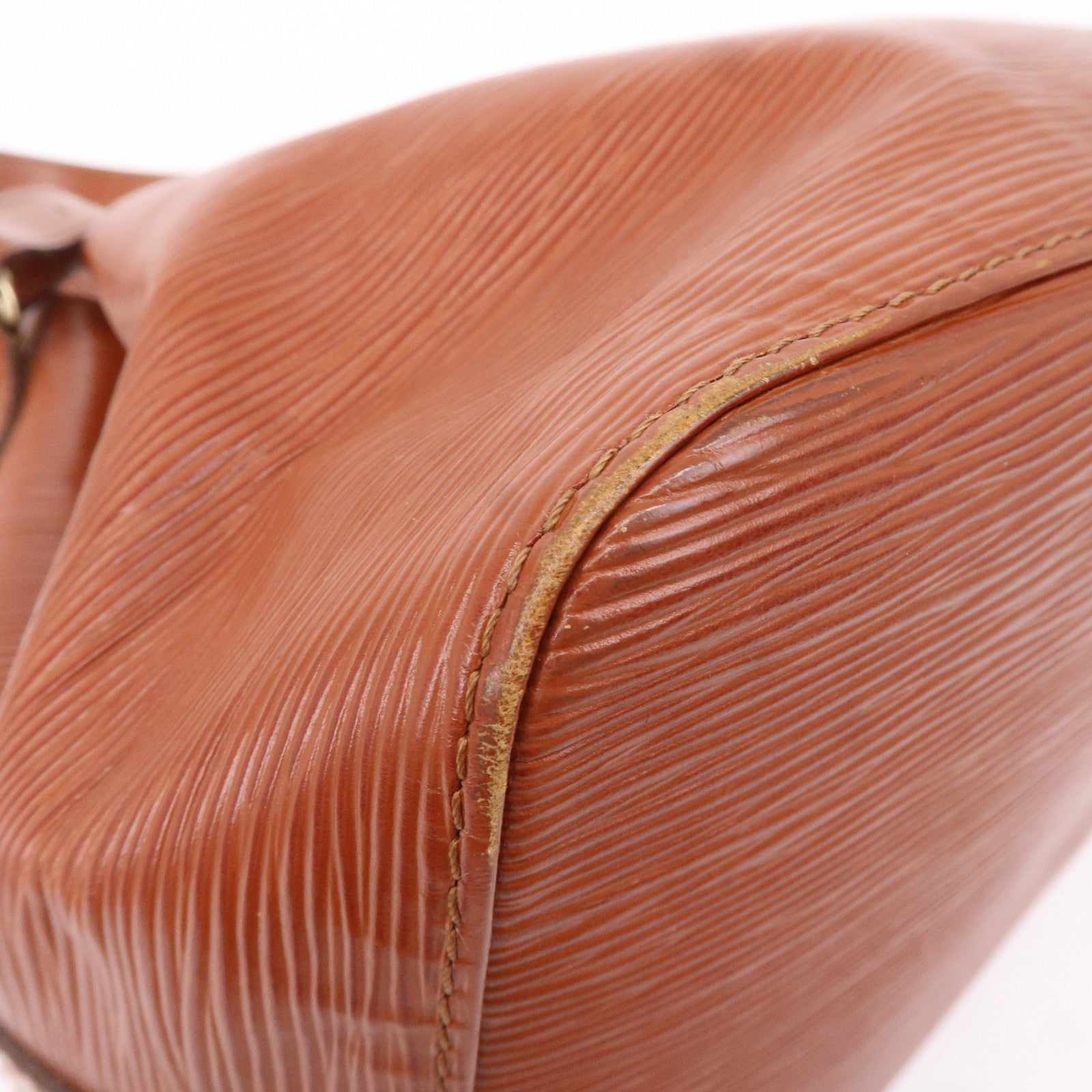 Louis Vuitton Epi Petit Noe Shoulder Bag Kenya Brown M44103