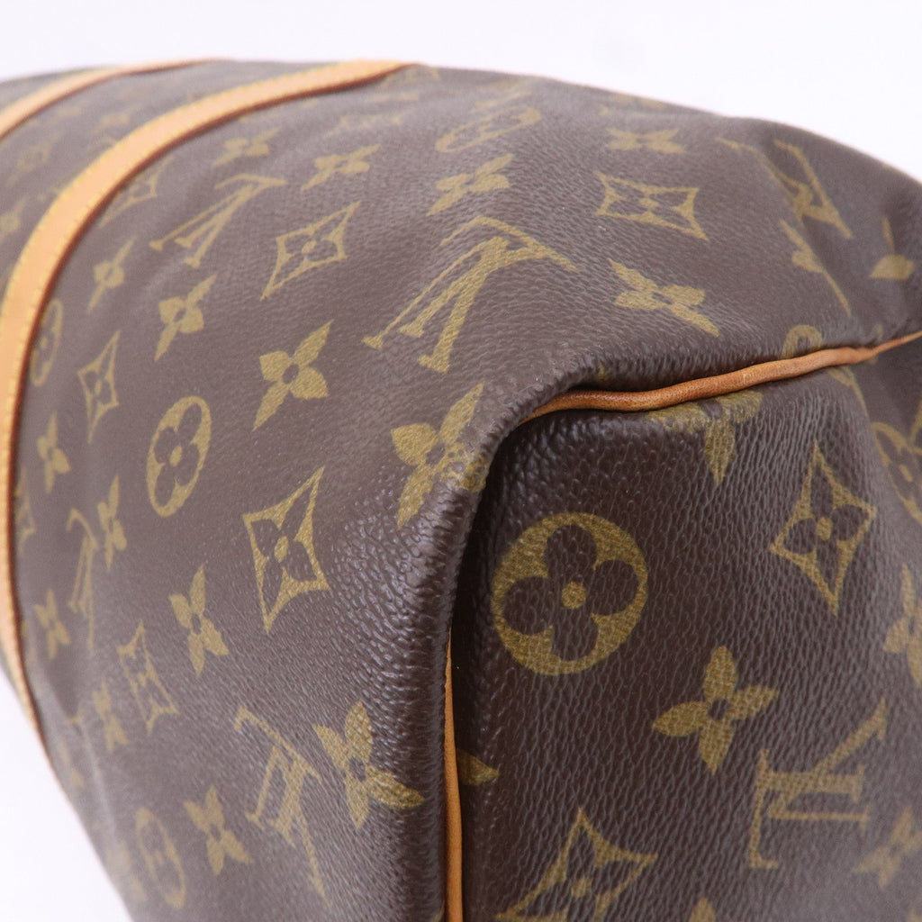 Louis Vuitton Monogram Keep All 45 Boston Bag Brown M41428