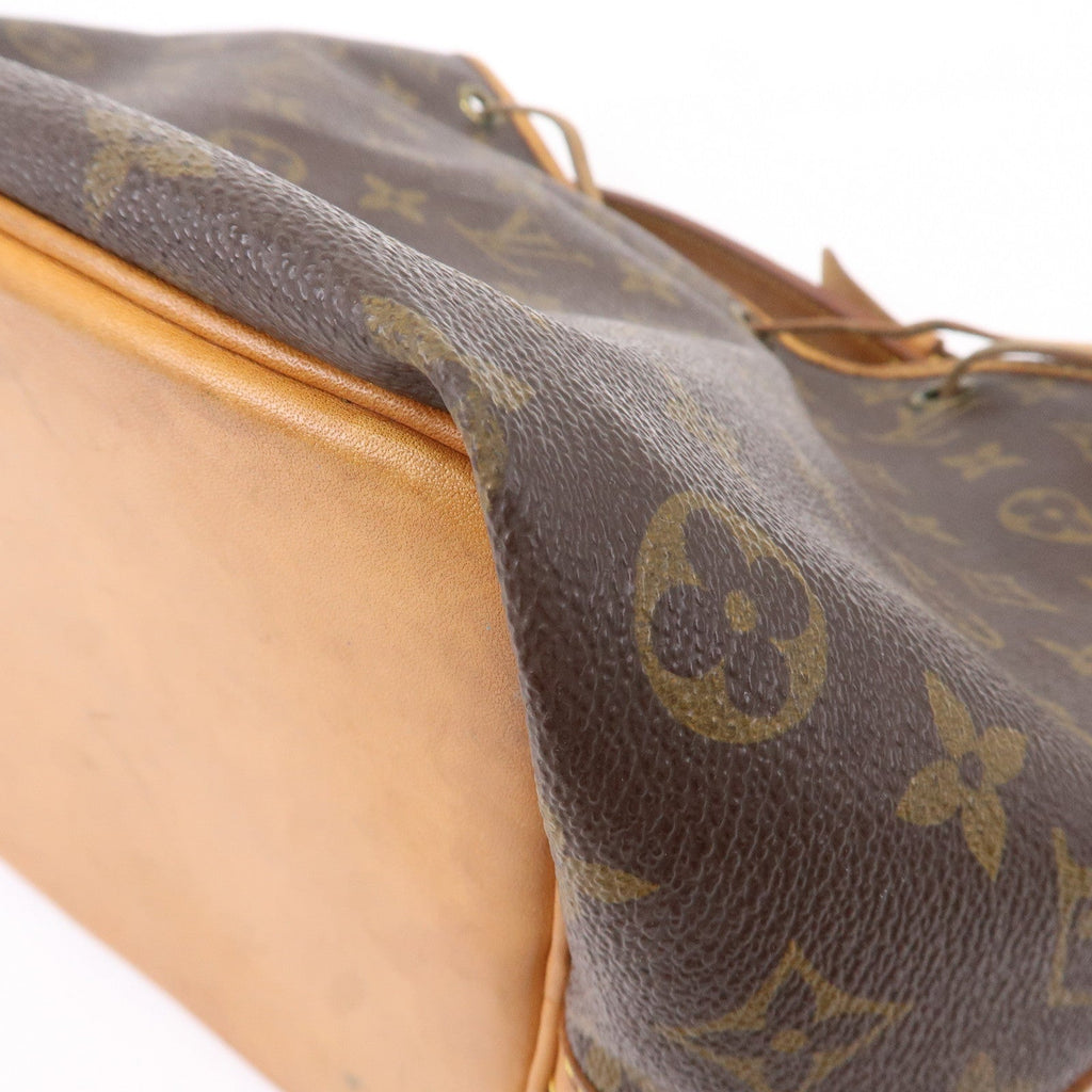 Louis Vuitton Monogram Petit Noe Shoulder Bag Brown M42226