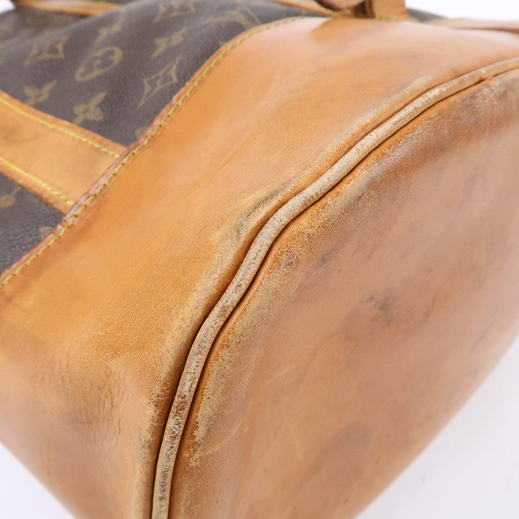 Louis Vuitton Monogram Randonnee GM Laundry Bag Brown M42244