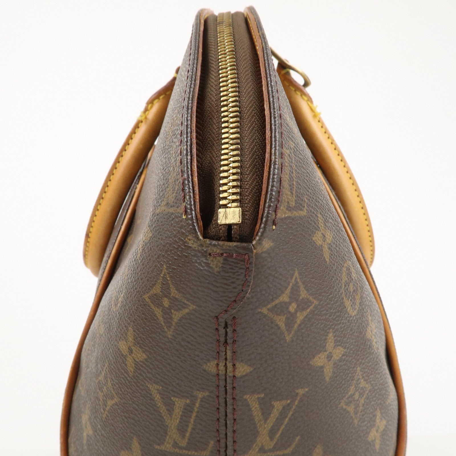 Louis Vuitton Monogram Ellipse MM Hand Bag Brown M51126