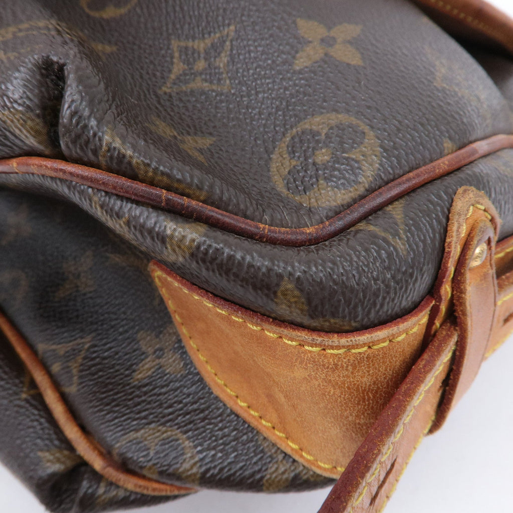 Louis Vuitton Monogram Tulum GM Shoulder Bag Brown M40075