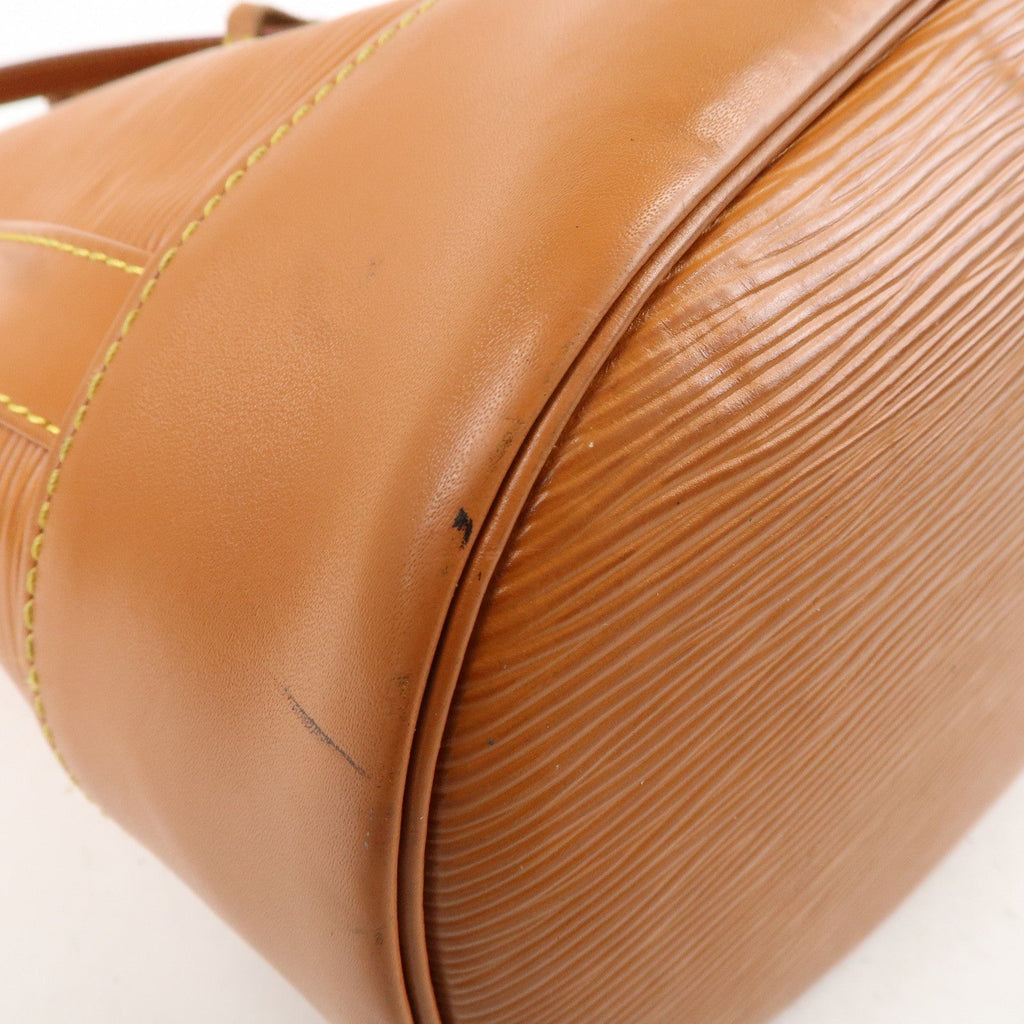 Louis Vuitton Epi Randonnee PM Laundry Bag Zipang Gold M52358