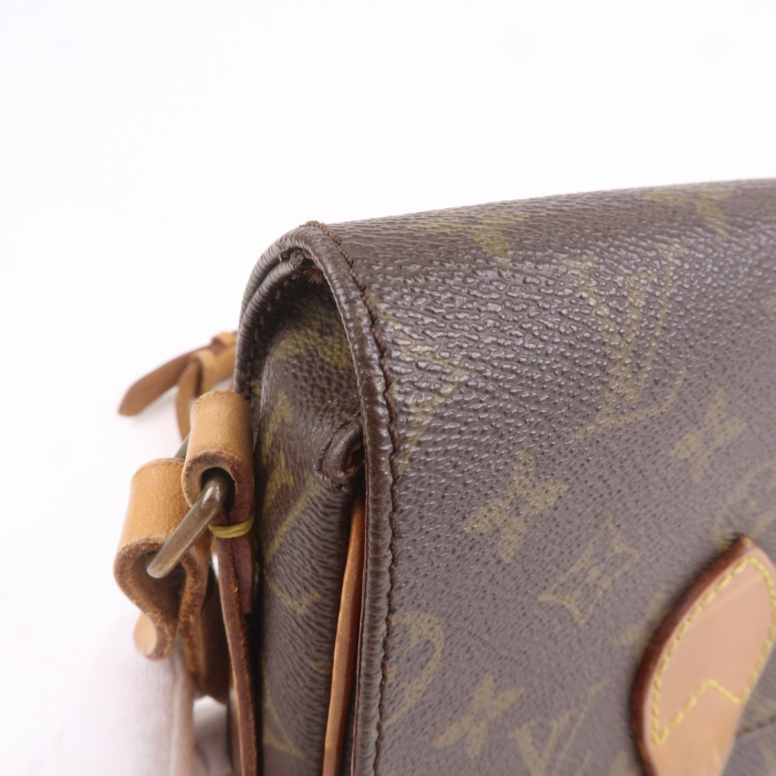 Louis Vuitton Monogram Mini Cartouchiere Shoulder Bag M51254