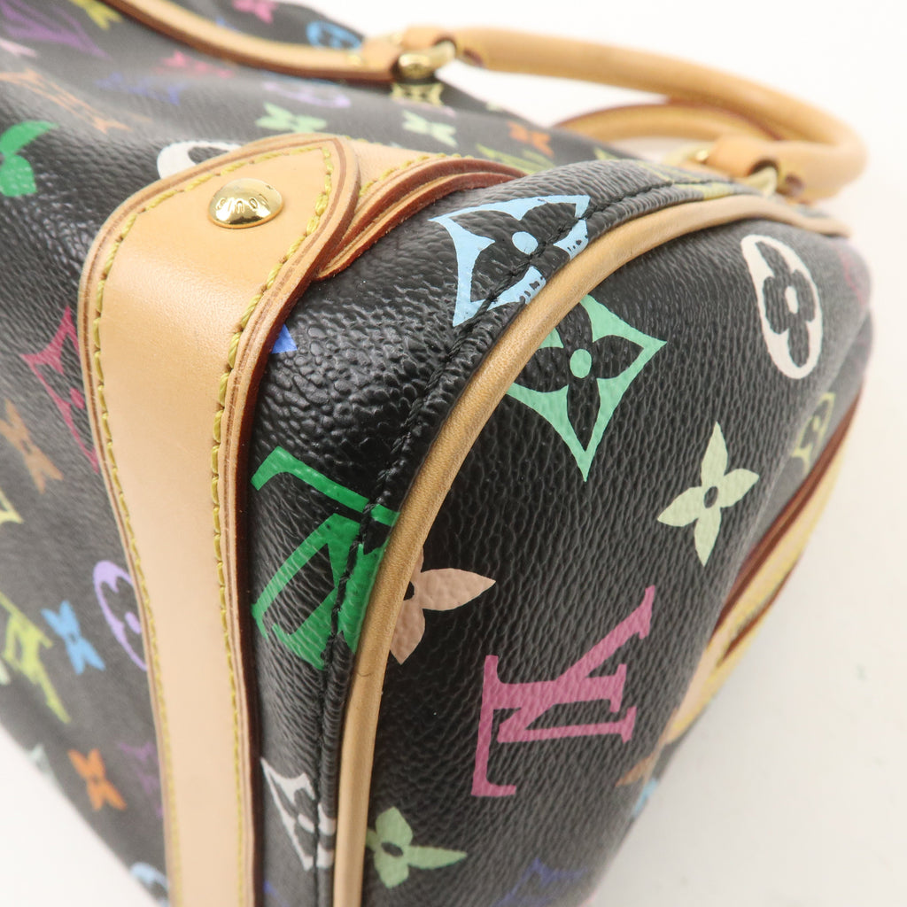 Louis Vuitton Monogram Multi Color Priscilla Hand Bag Noir M40096