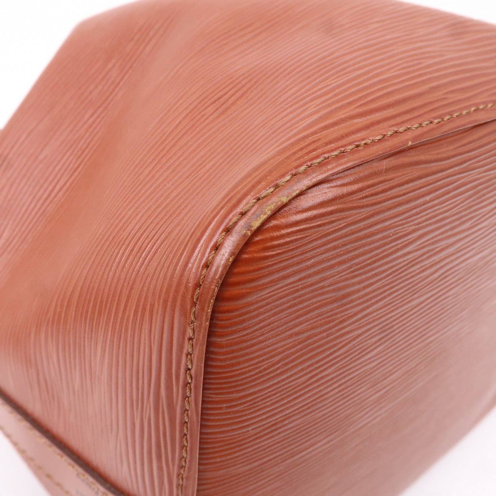Louis Vuitton Epi Petit Noe Shoulder Bag Kenya Brown M44103