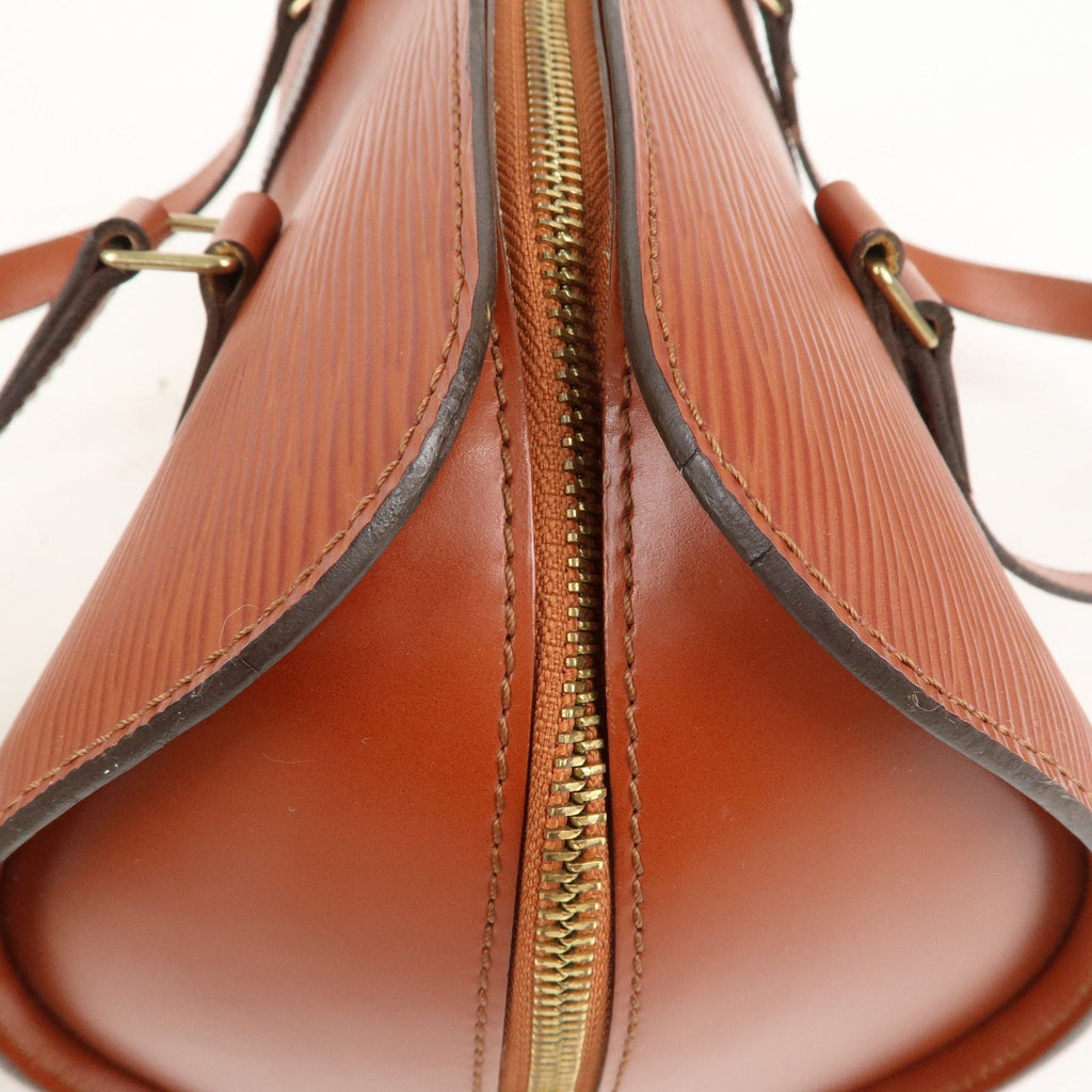 Louis Vuitton Epi Soufflot Hand Bag Kenya Brown M52223